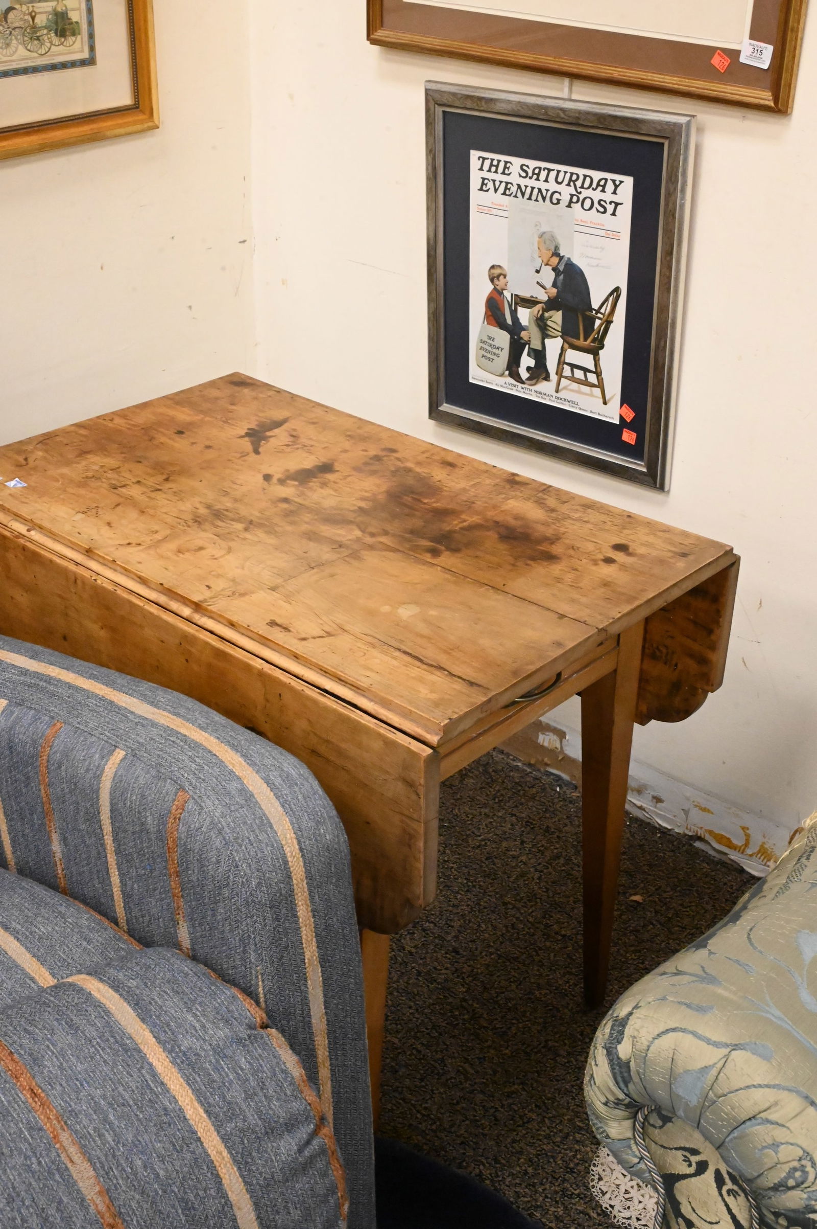 Two Drop Leaf Federal Tables - 3