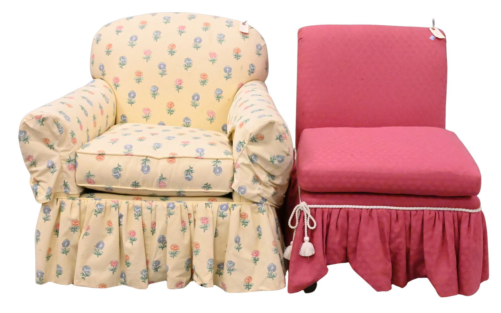Two Baker Furniture Upholstered Chairs (1 of 5)