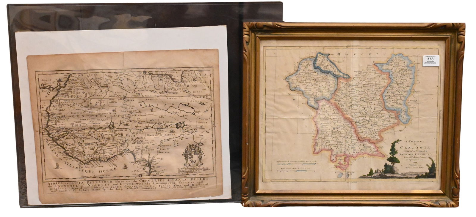 Two Early Map Engravings (1 of 3)