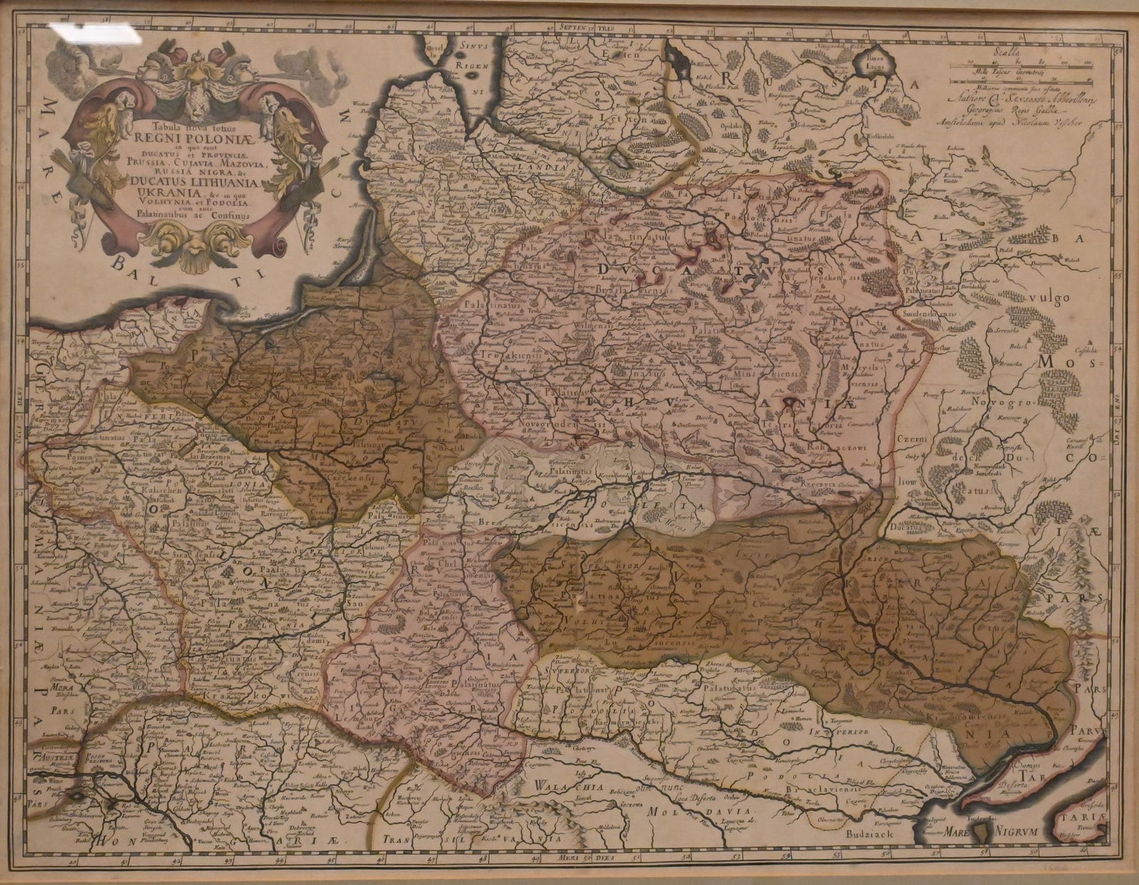 Nicolaes Visscher II (Dutch 1649-1702) after Nicolas Sanson (French 1600-1667) (1 of 4)