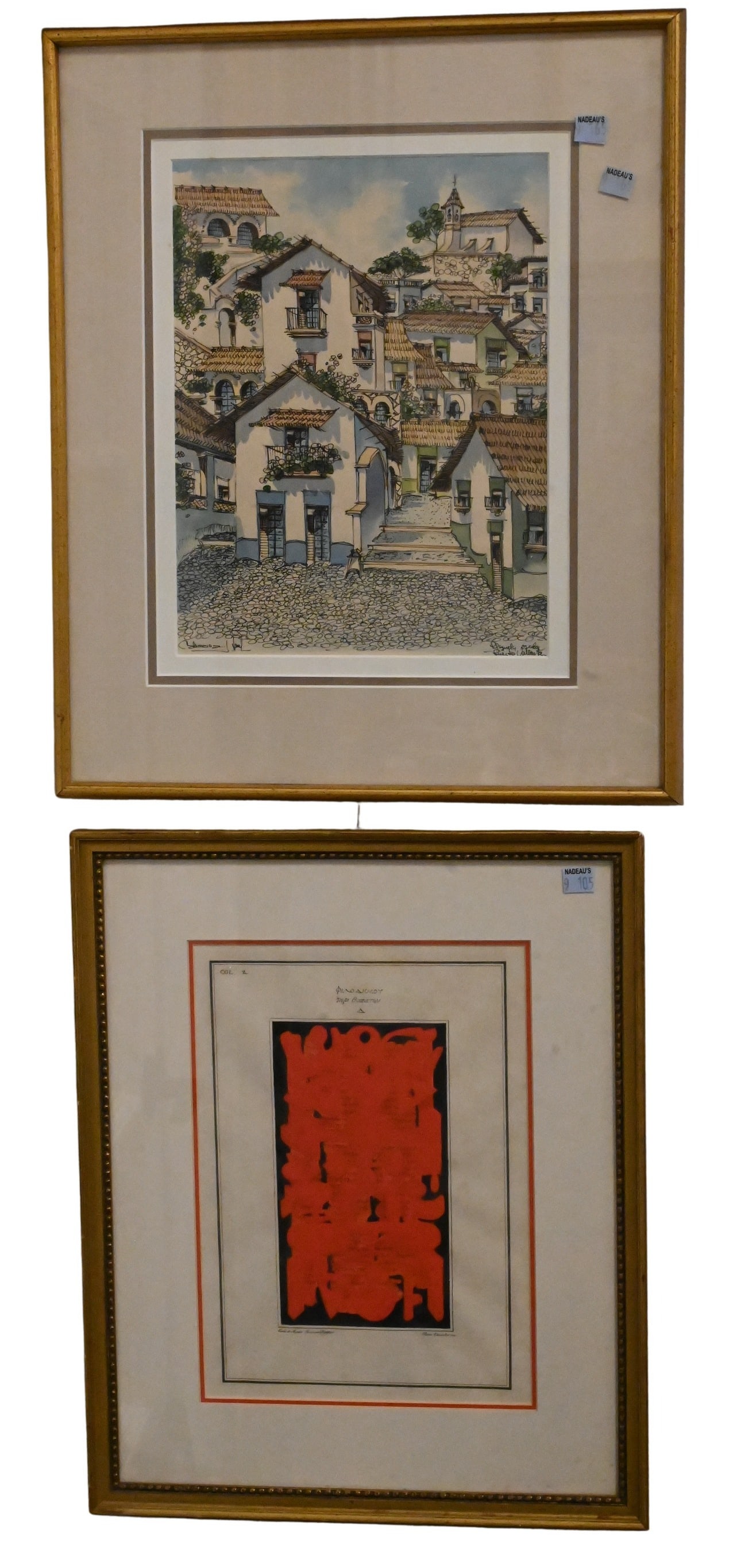 Thirteen Piece Framed Decorative Group (1 of 5)