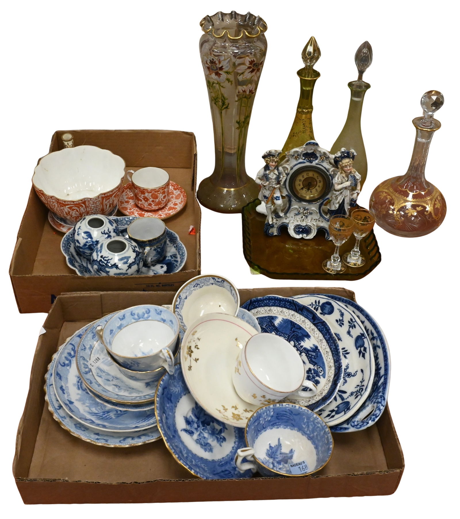 Three Box Lots of Glass and Porcelain (1 of 5)