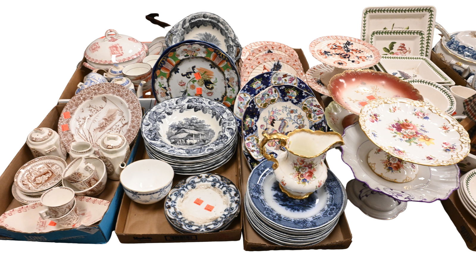 Six Box Lots of Assorted Porcelain (1 of 5)