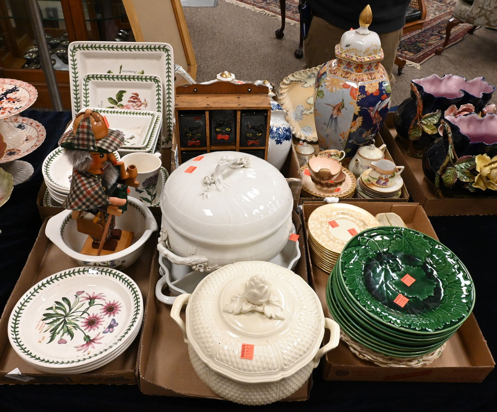 Six Box Lots of Assorted Porcelain (1 of 5)