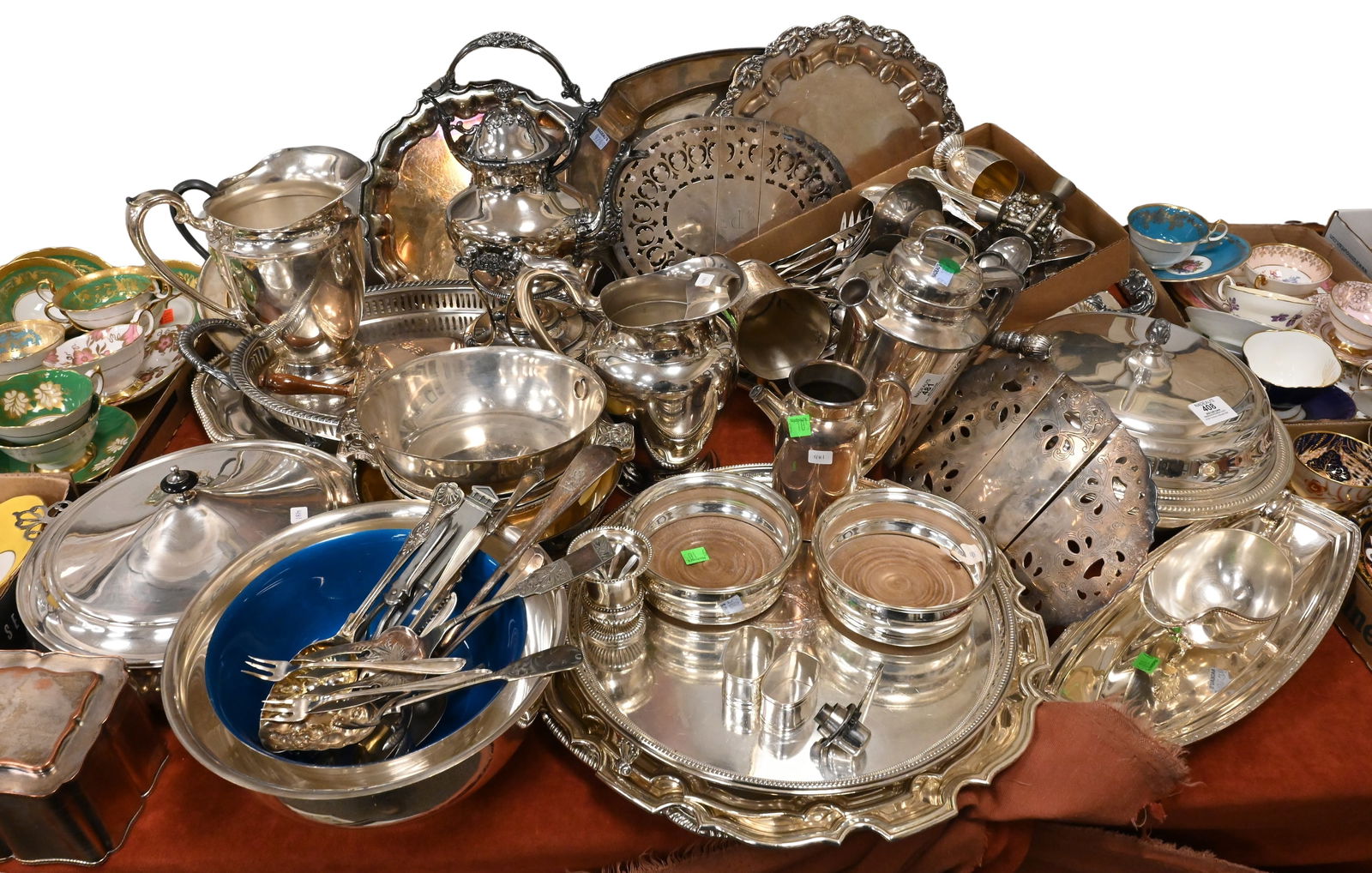 Large Group of Silver Plate (1 of 6)
