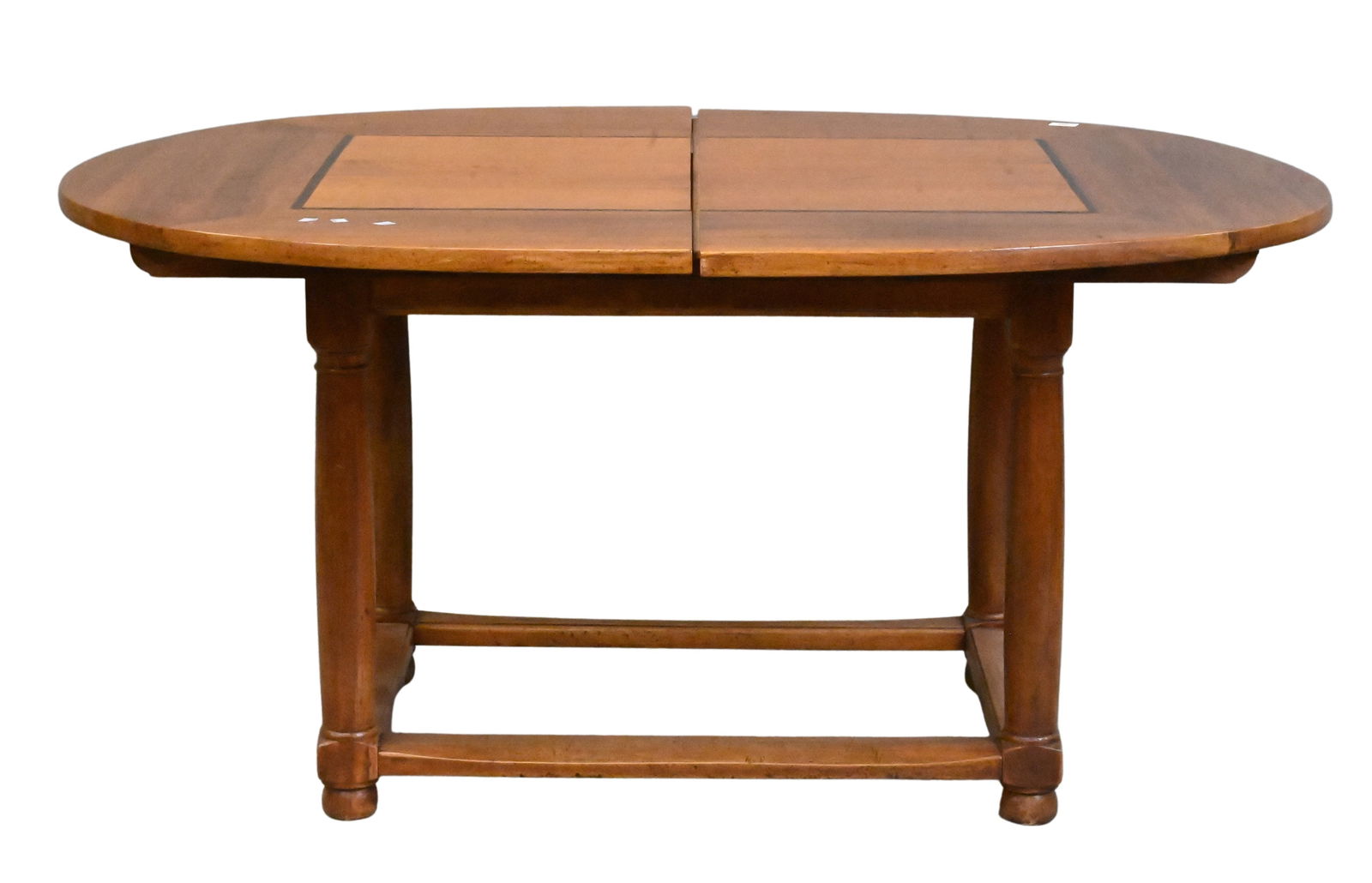 EBENE Custom Inlaid Oval Dining Table (1 of 3)