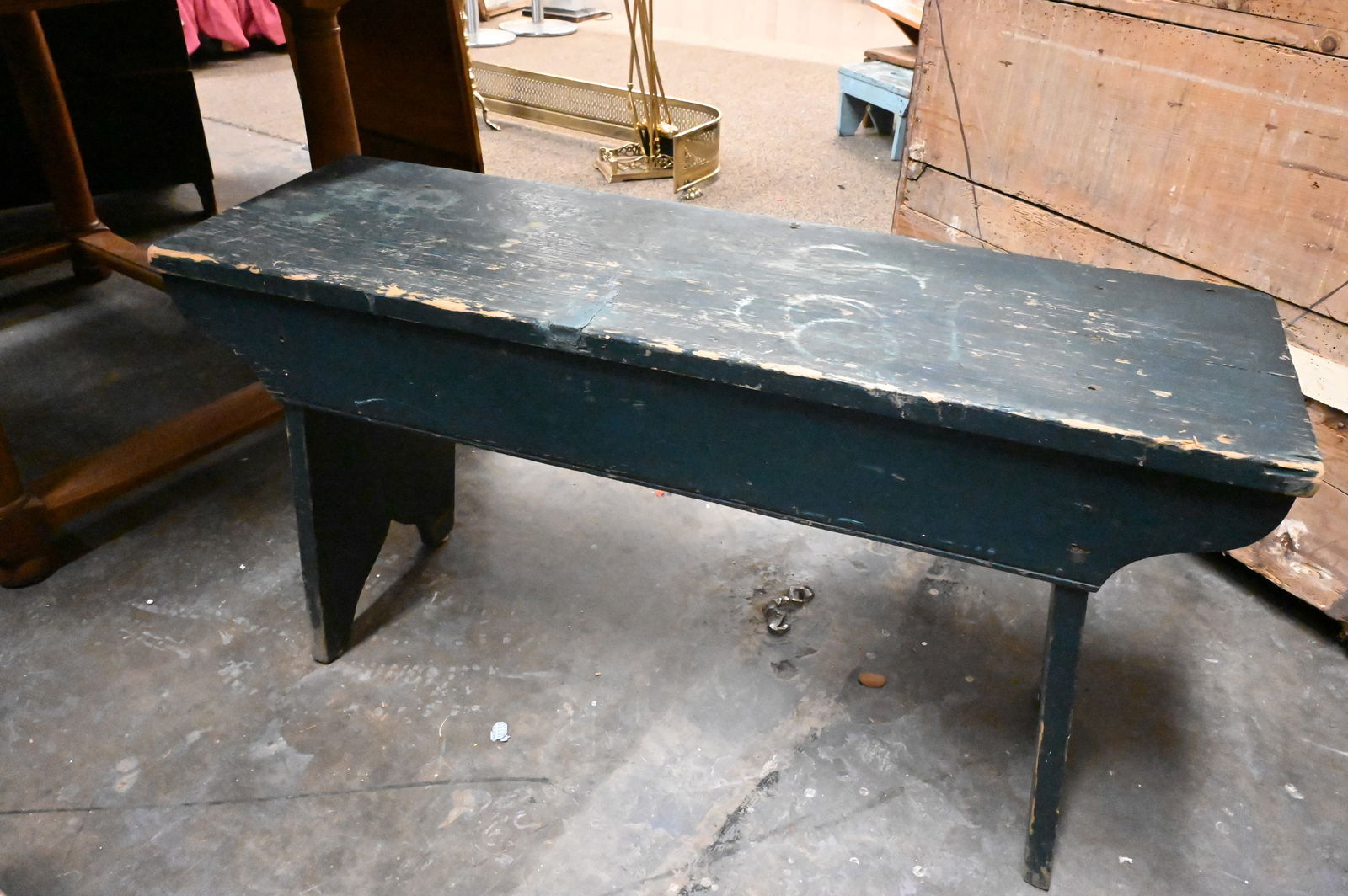 Three Primitive Style Benches - 2