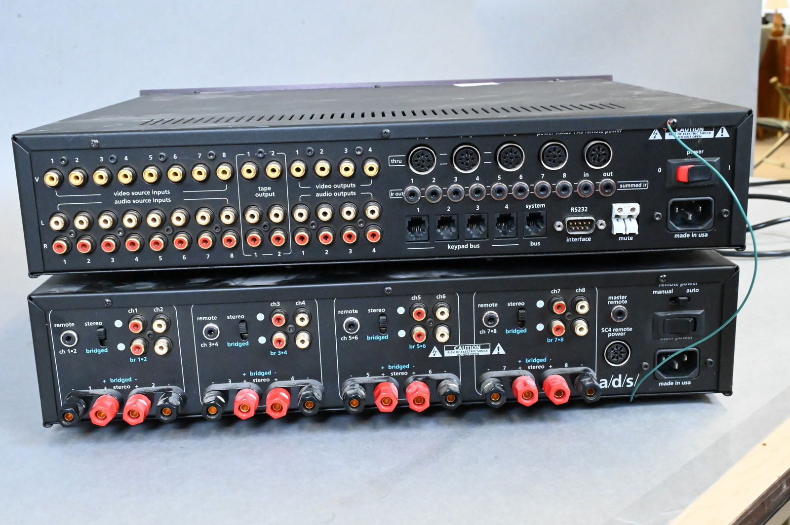Two Piece A/D/S Amplifier and System Controller - 3