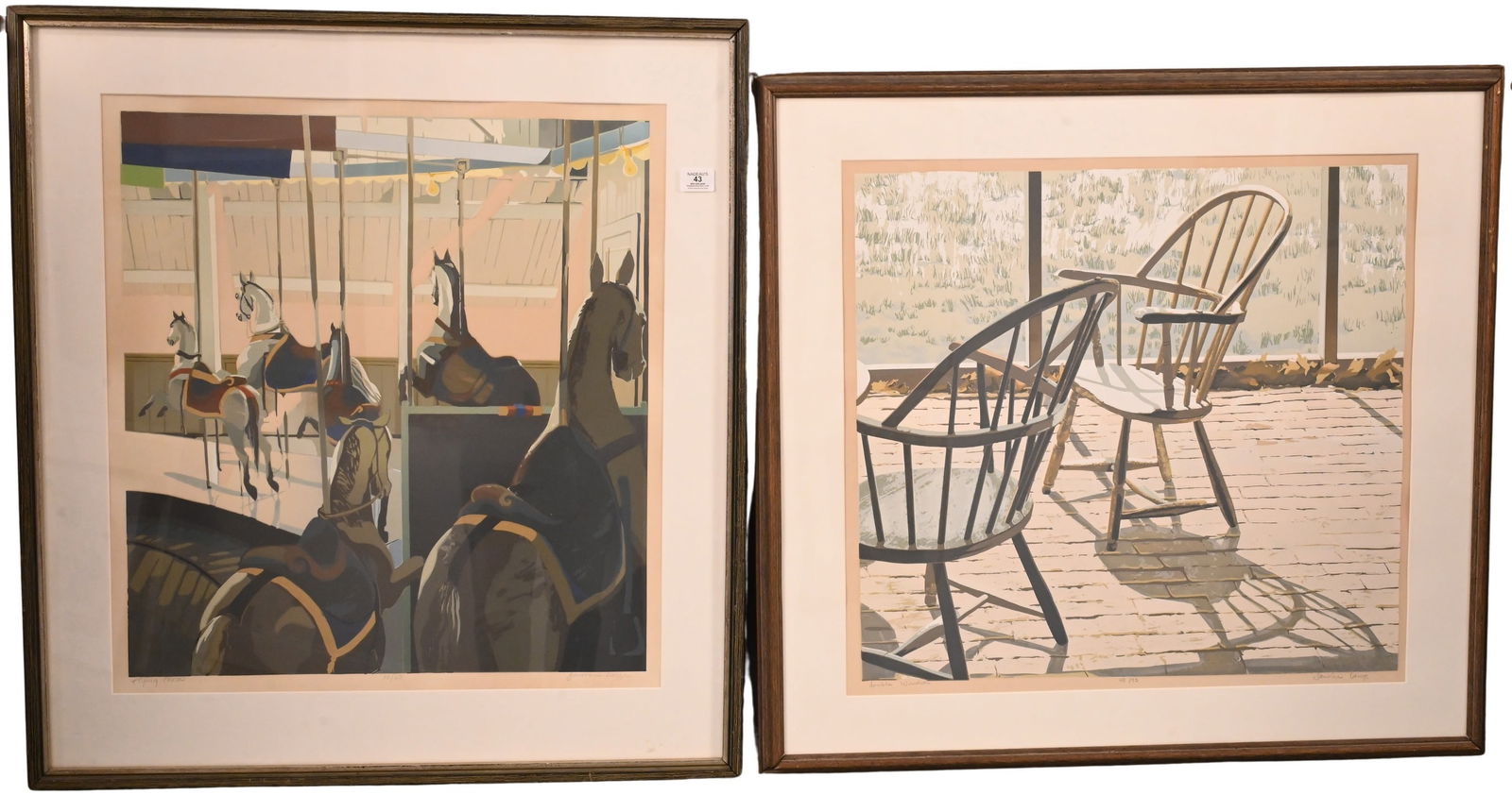 Two: Janvier Lange Miller (American, Connecticut B.1940) (1 of 7)