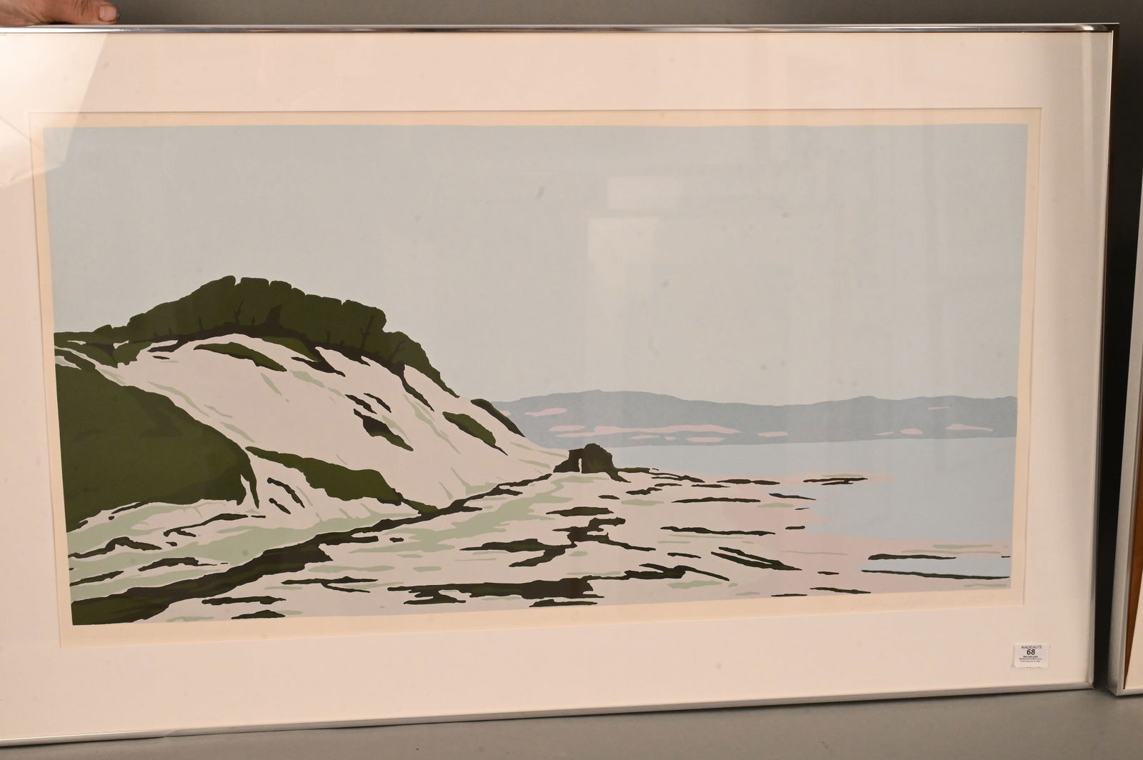 Two Large Framed Landscapes - 4