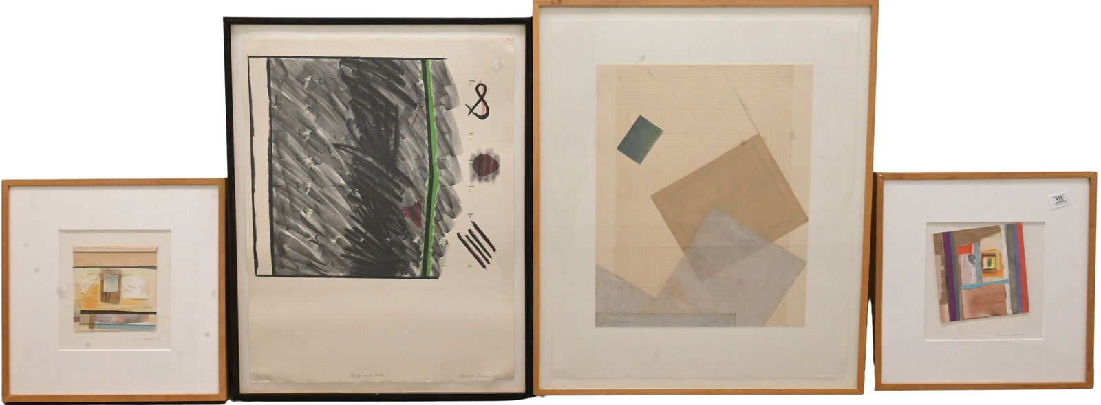 Four Framed Abstracts (1 of 6)