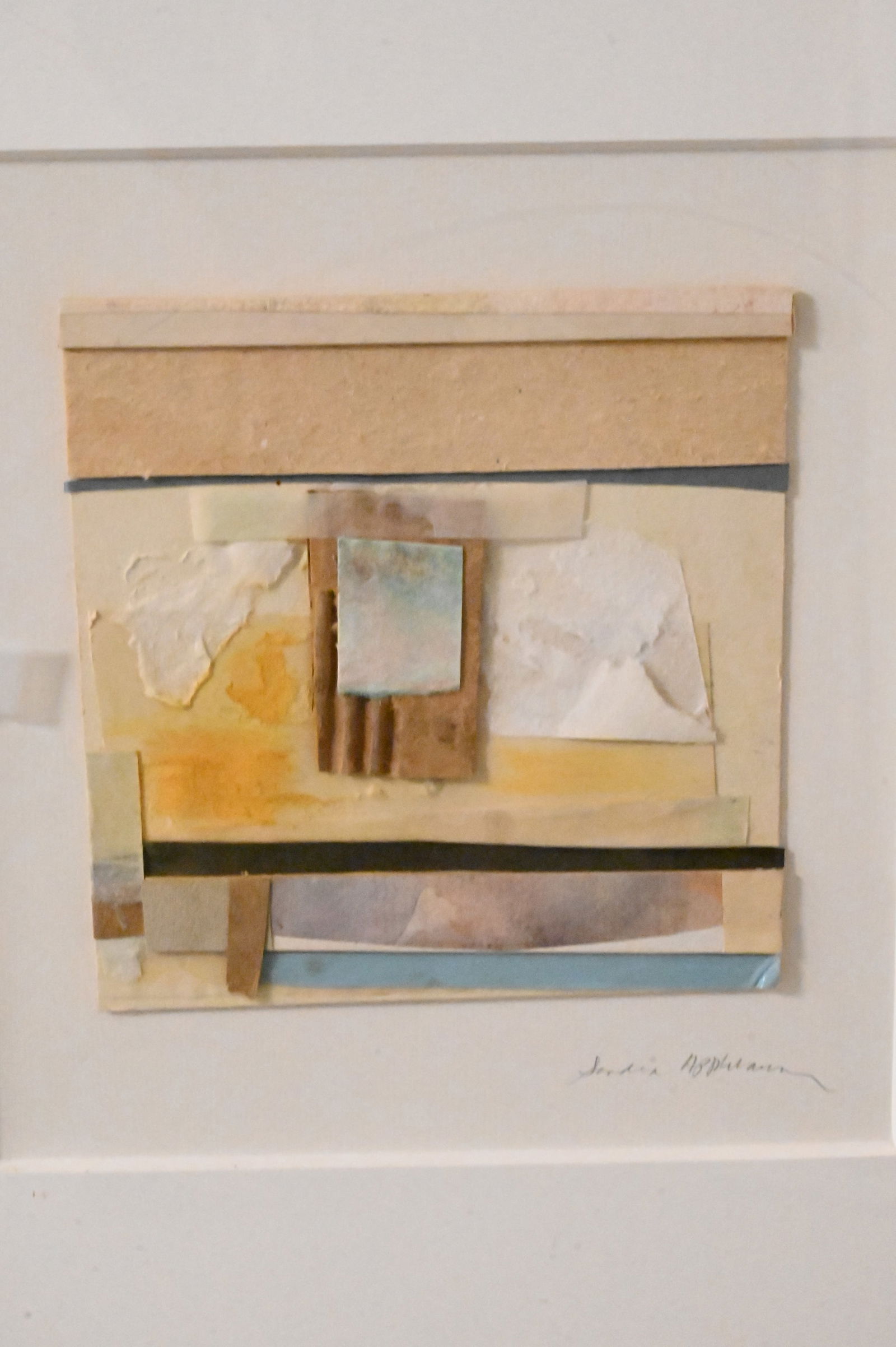 Four Framed Abstracts - 2