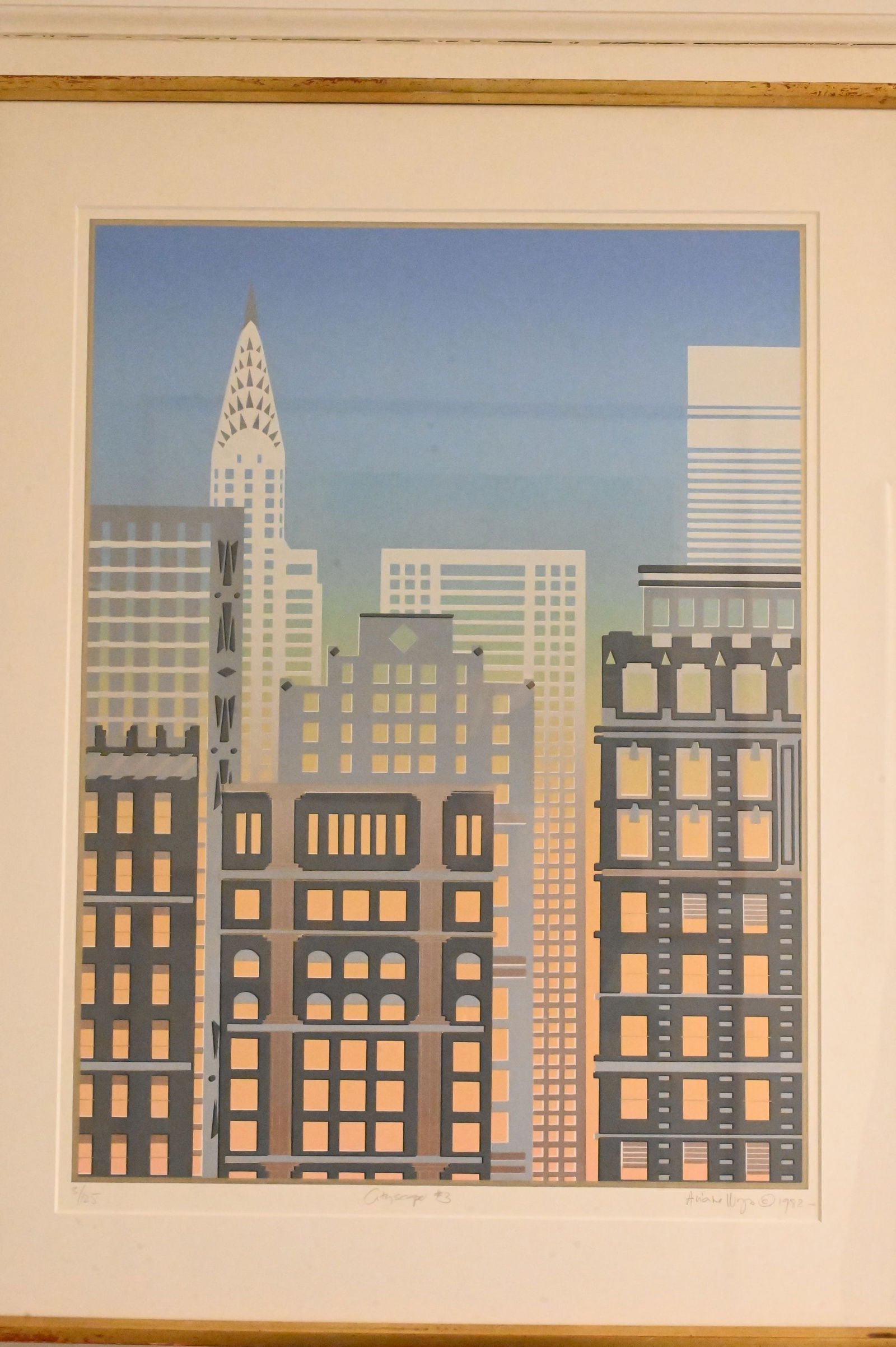 Three Framed Contemporary Cityscapes - 3