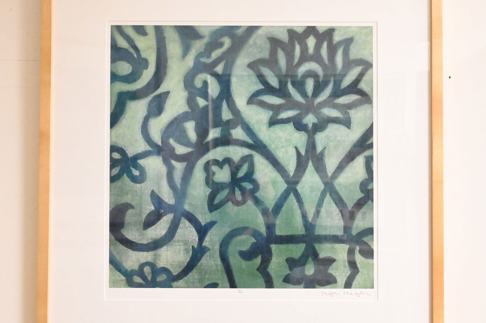 Three Framed Abstract Compositions - 2