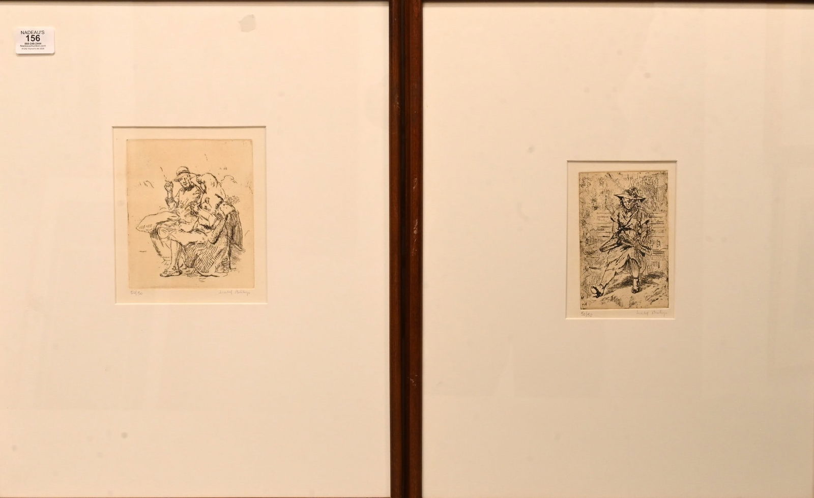 Two: Isabel Bishop (American 1902-1989) (1 of 5)