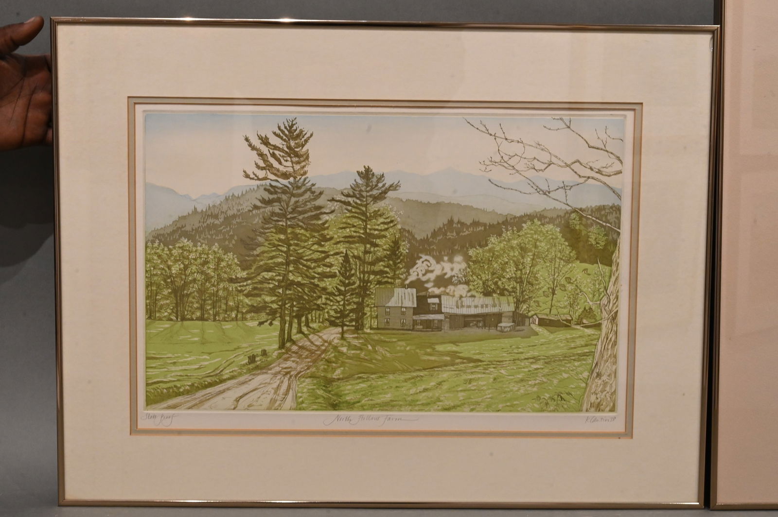 Four Framed Contemporary Landscapes - 2