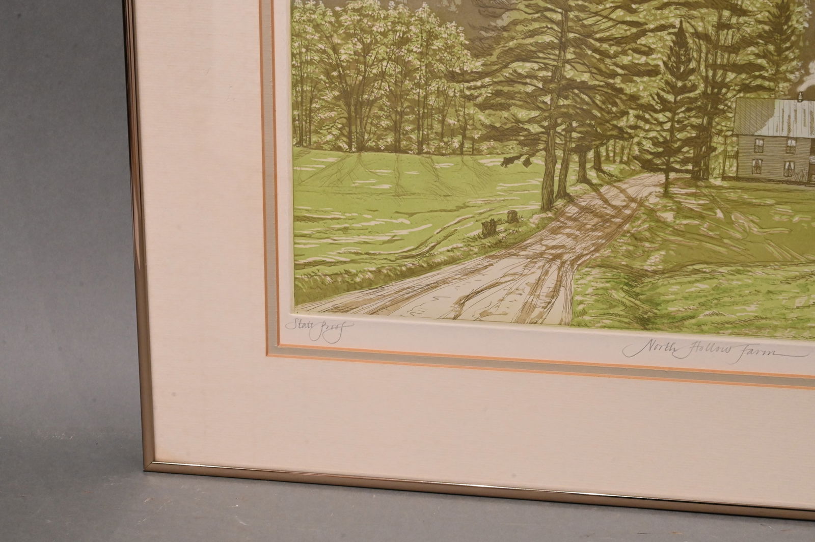 Four Framed Contemporary Landscapes - 5