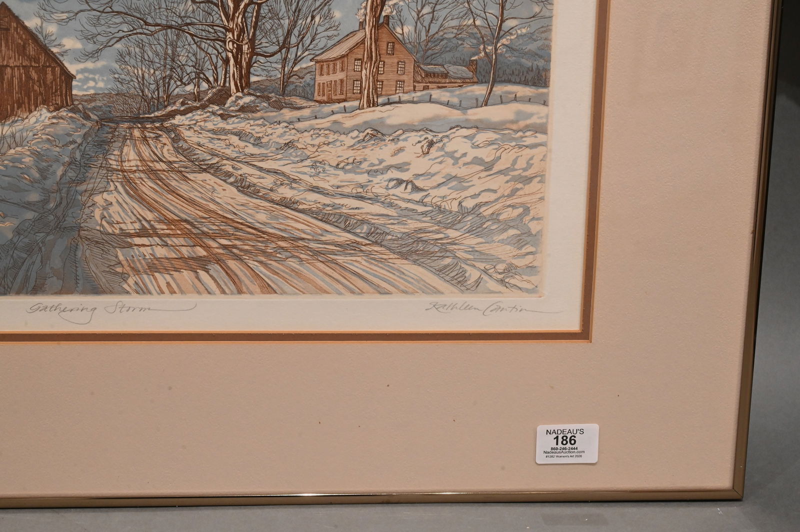 Four Framed Contemporary Landscapes - 7