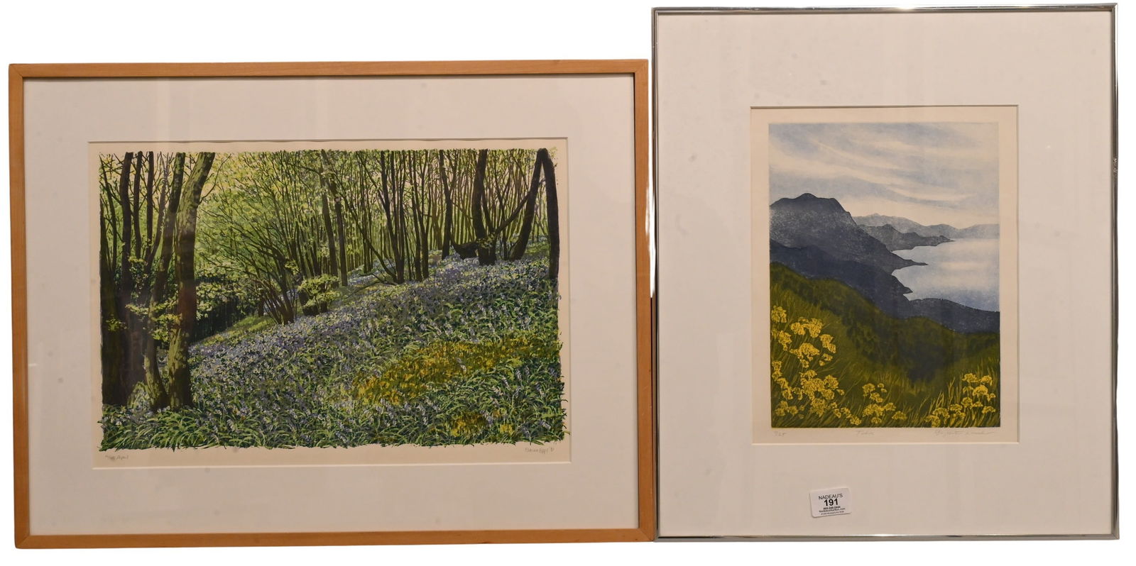 Three Framed Decorative Landscapes (1 of 8)