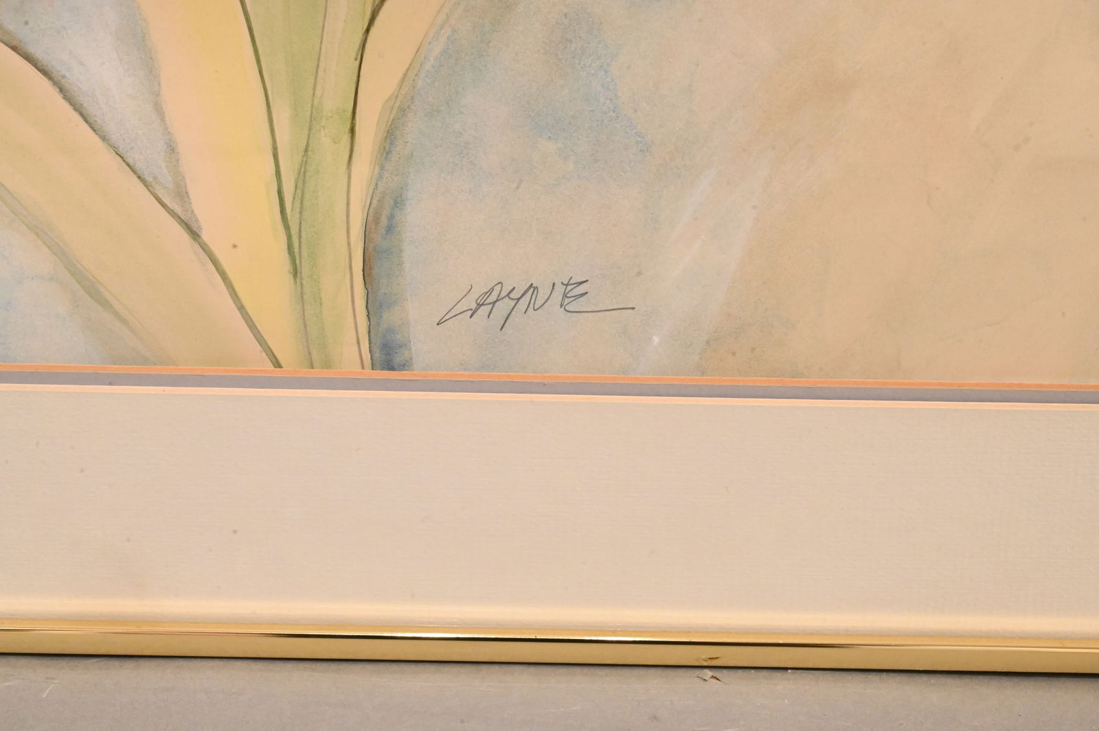 Three Framed Floral Paintings - 3