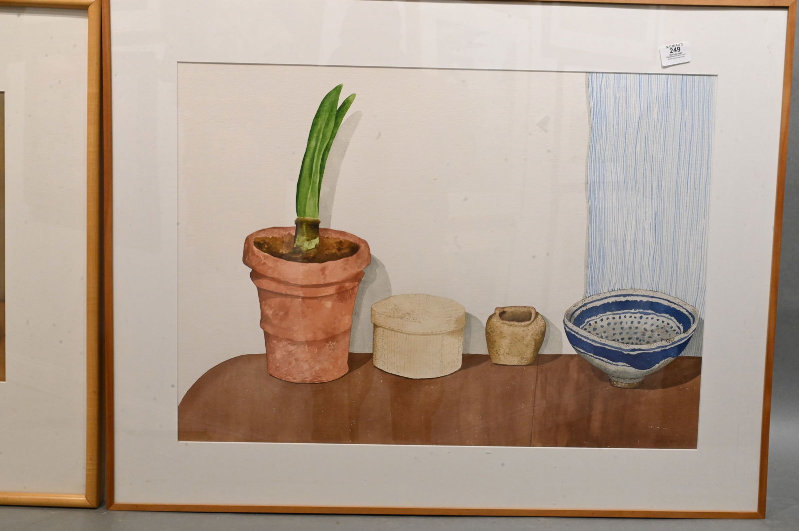 Three Framed Mixed Media Still Lifes - 4