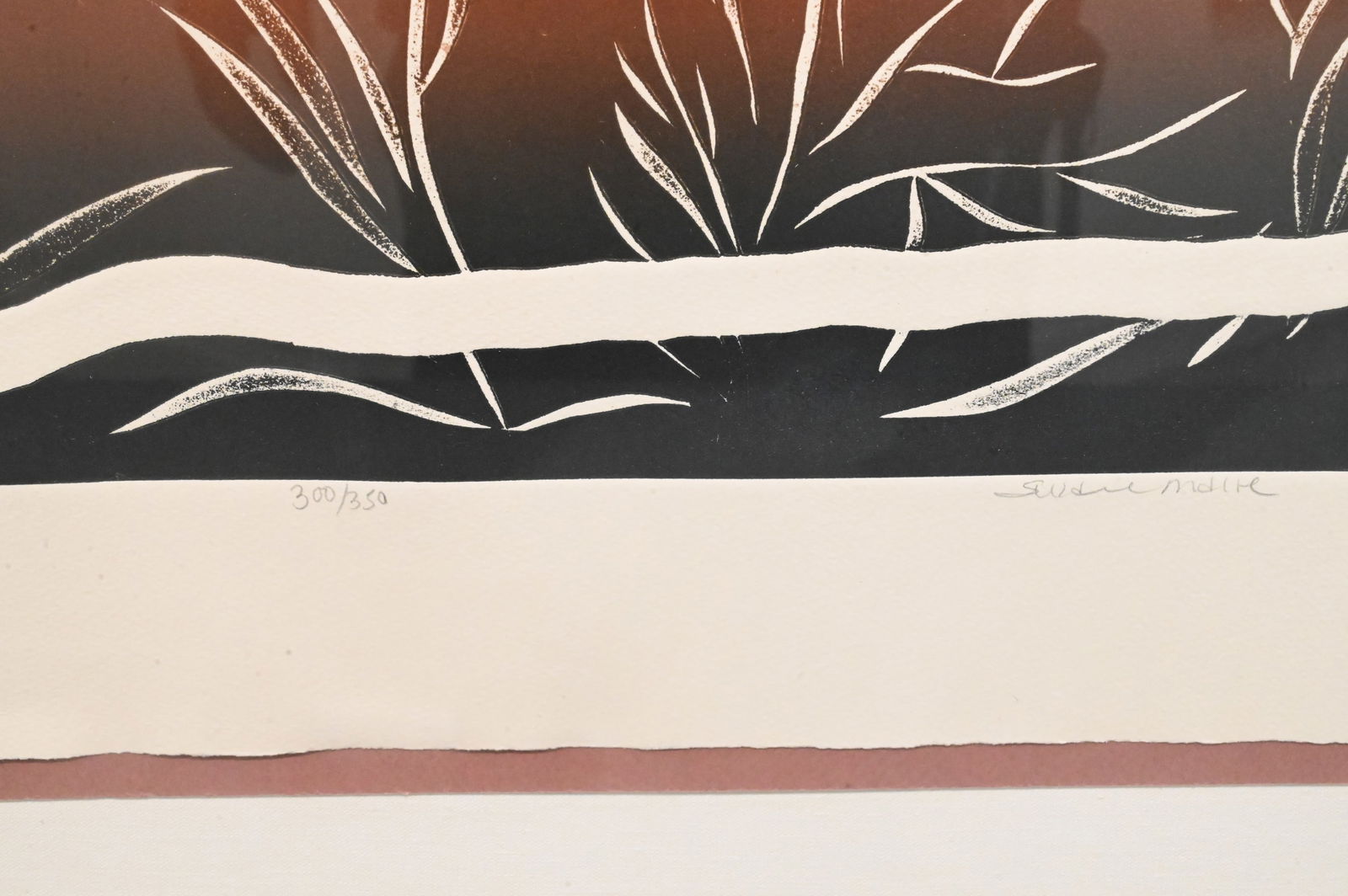 Three Framed Floral Pieces - 6