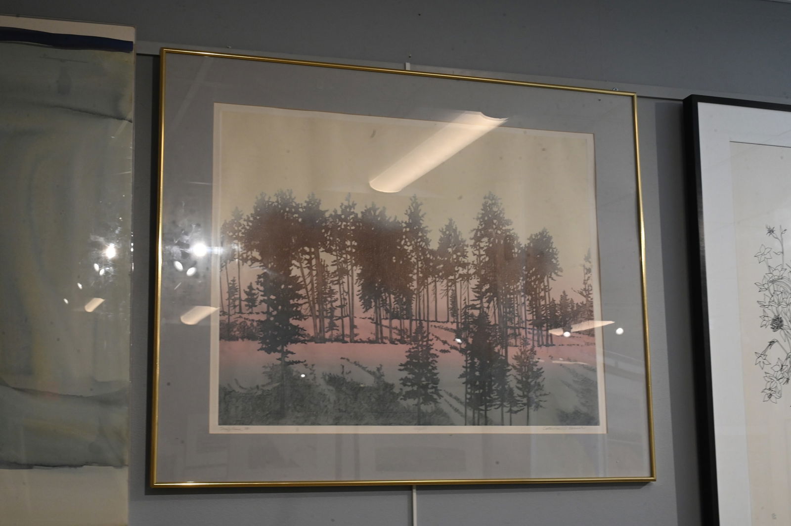 Three Framed Decorative Landscapes - 8