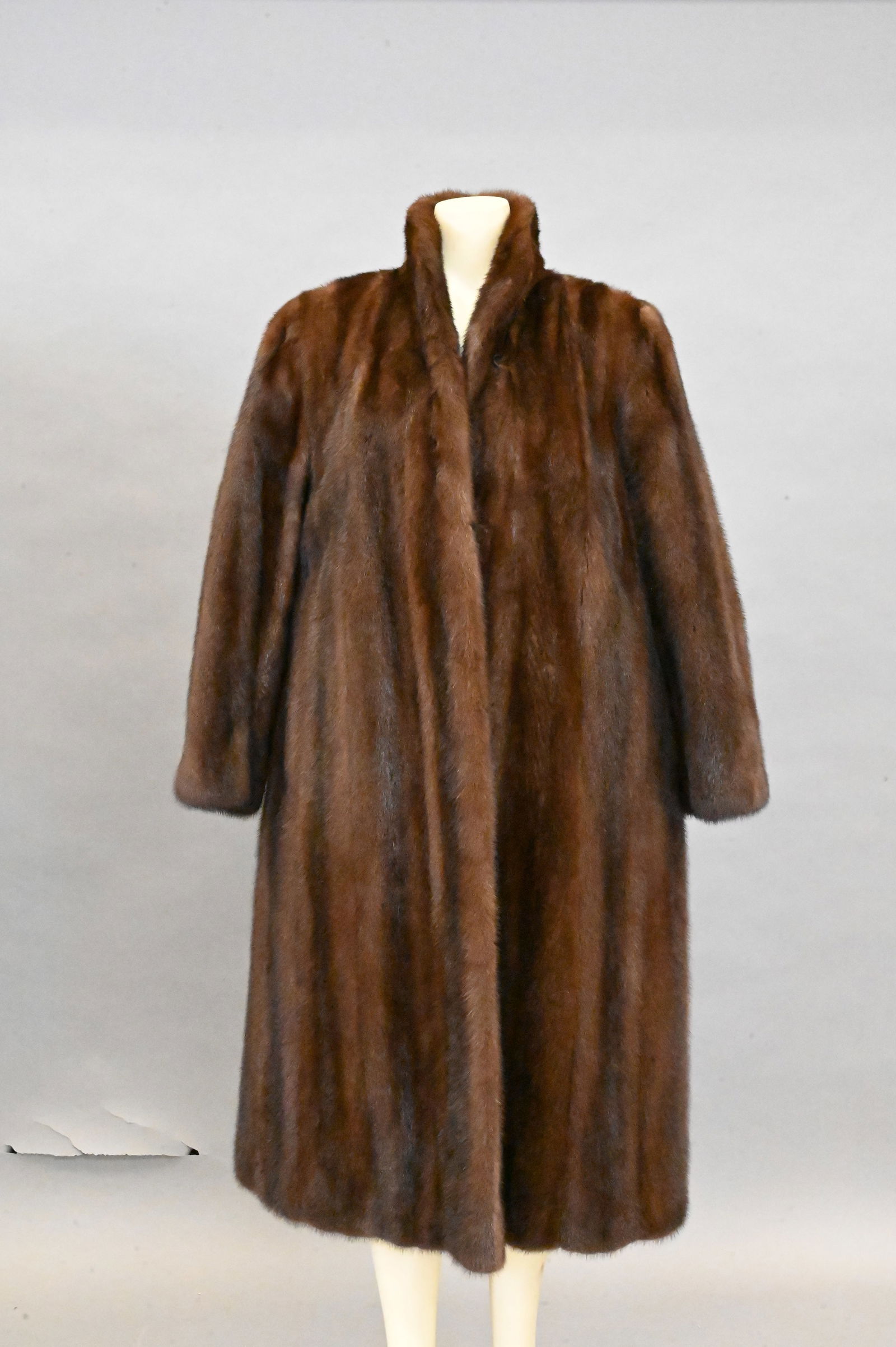 Full Length Ranch Mink Coat - 2
