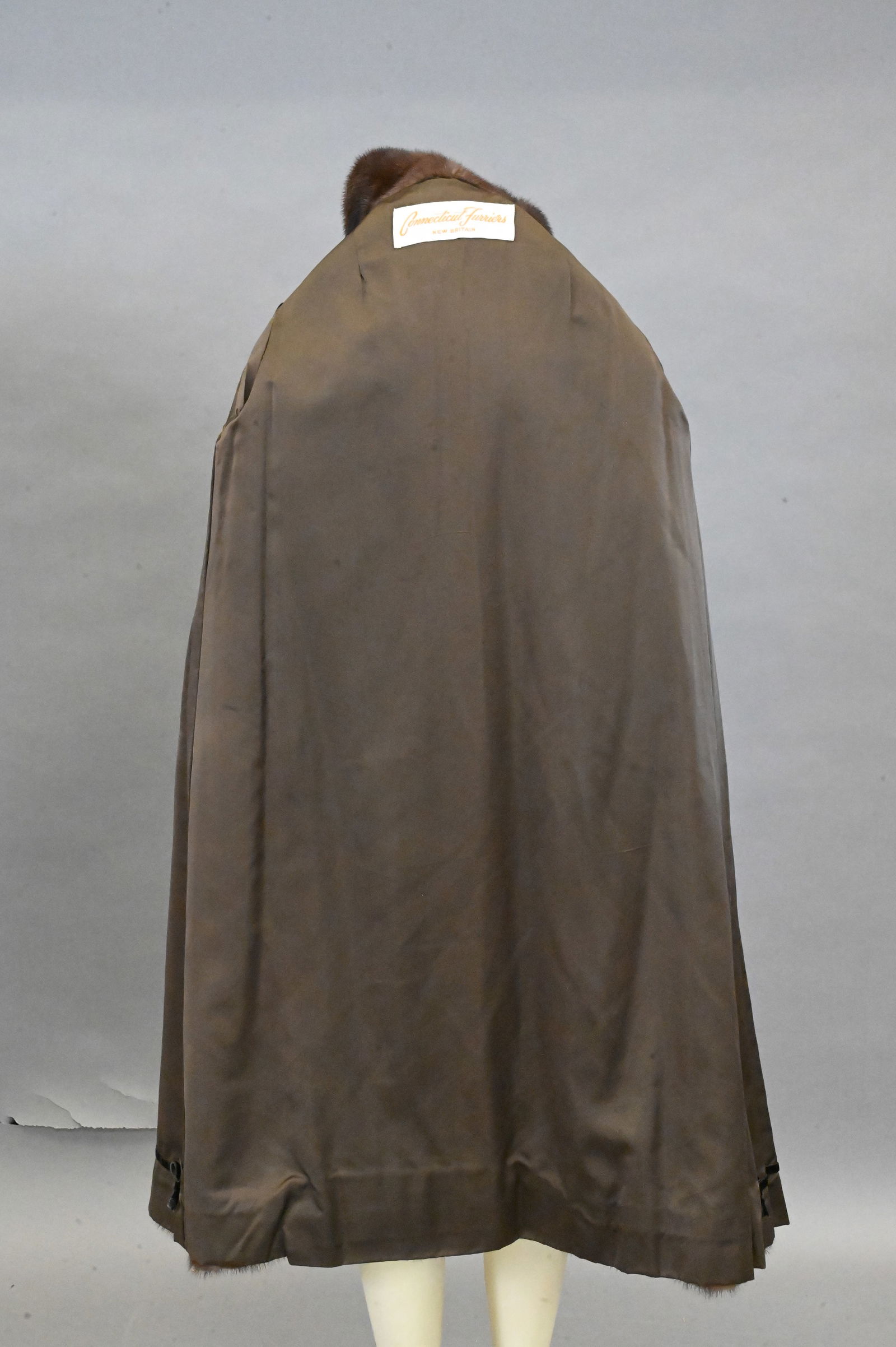 Full Length Ranch Mink Coat - 6