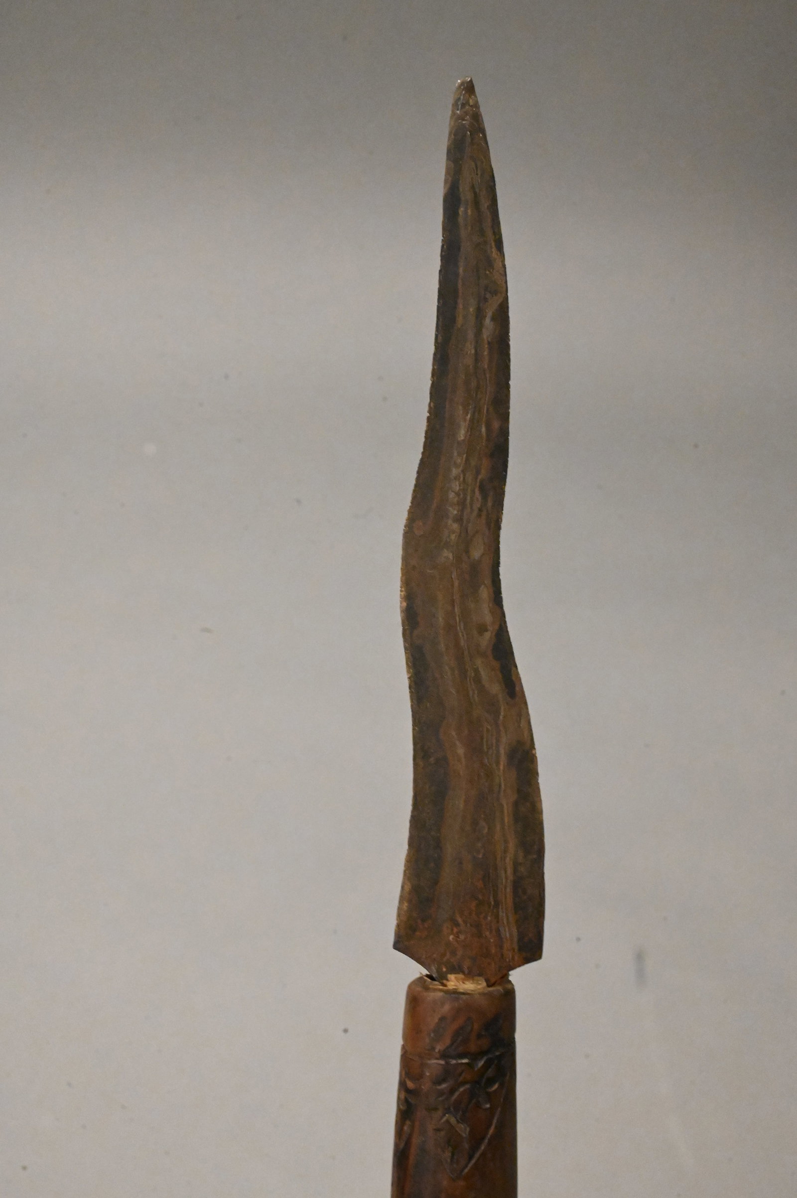 Javanese Kris-Blade Spear / Long-Handled Dagger - 3