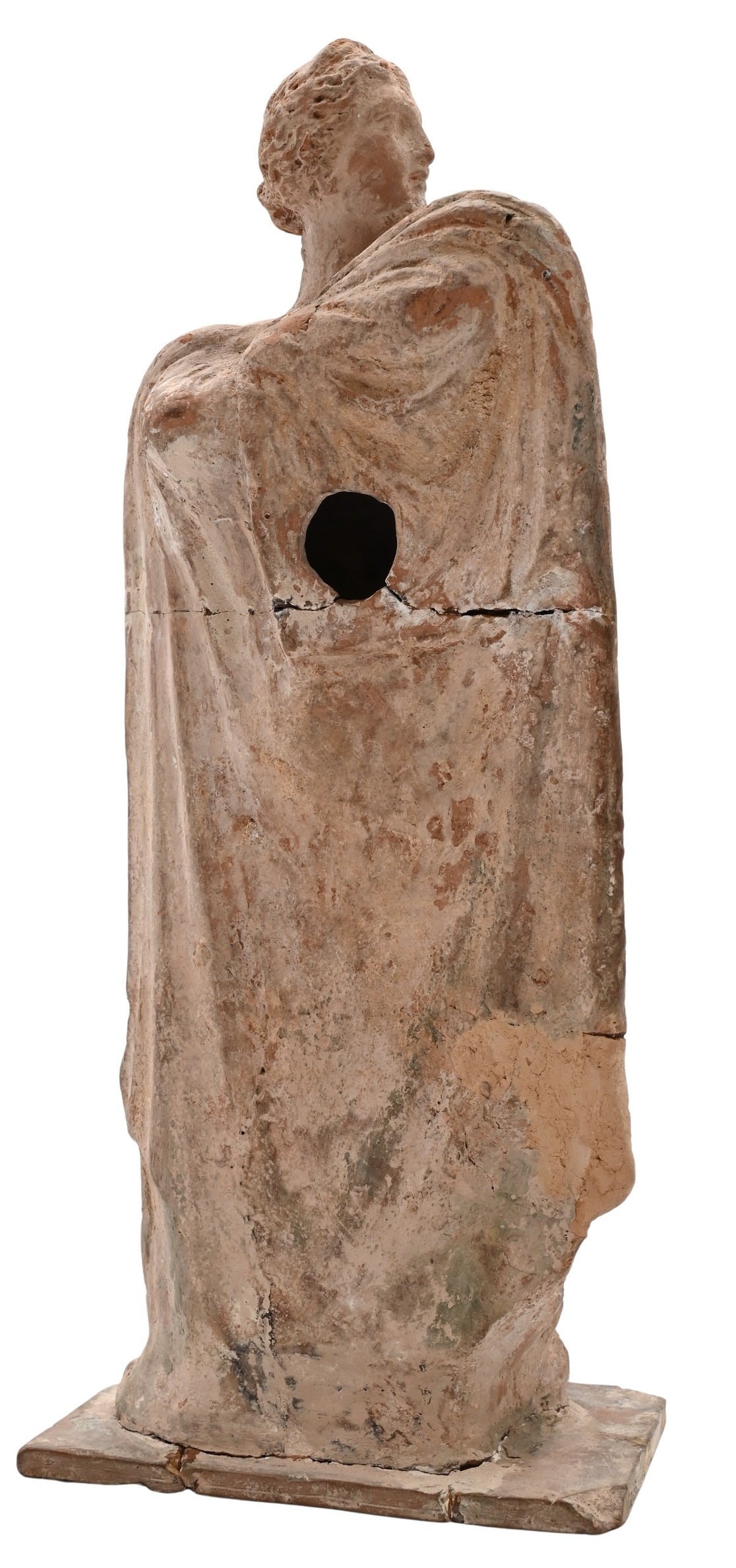 Tanagra Type Terracotta Figurine (circa 4th Century B.C.) (1 of 3)