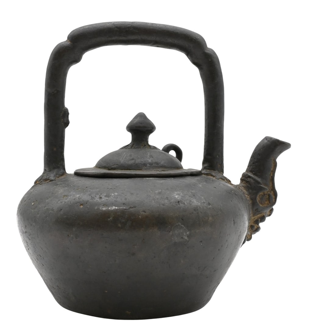 Asian Bronze Teapot (1 of 5)