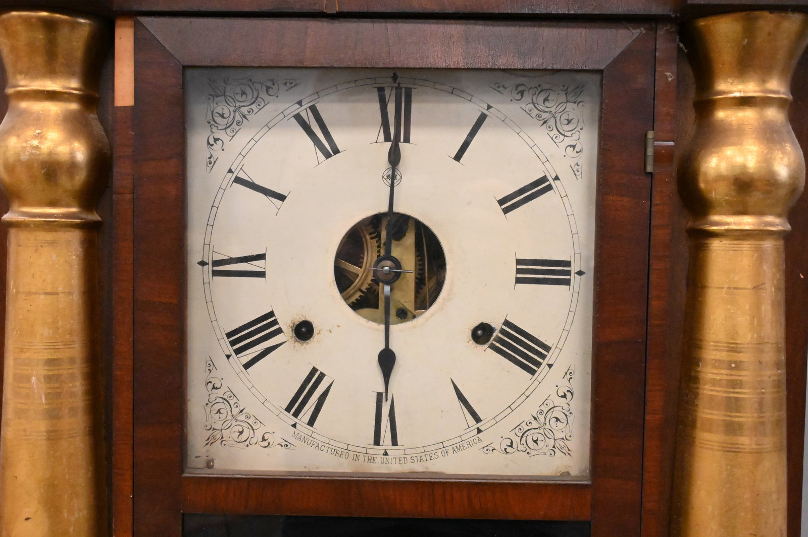 Seth Thomas "Triple-Decker" Eight-Day Weight-Driven Wall Clock - 2