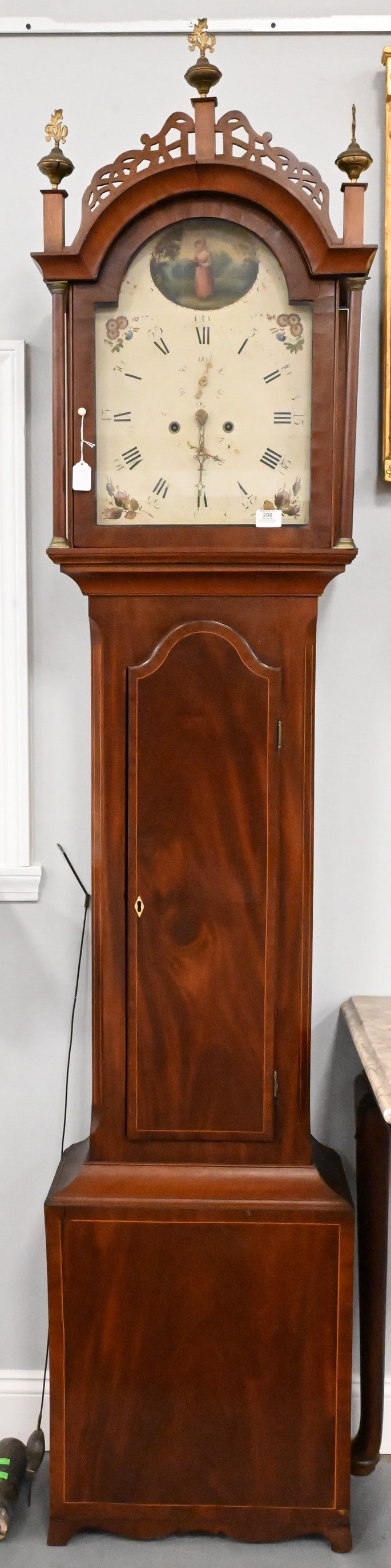 Mahogany Tall Case Clock - 2