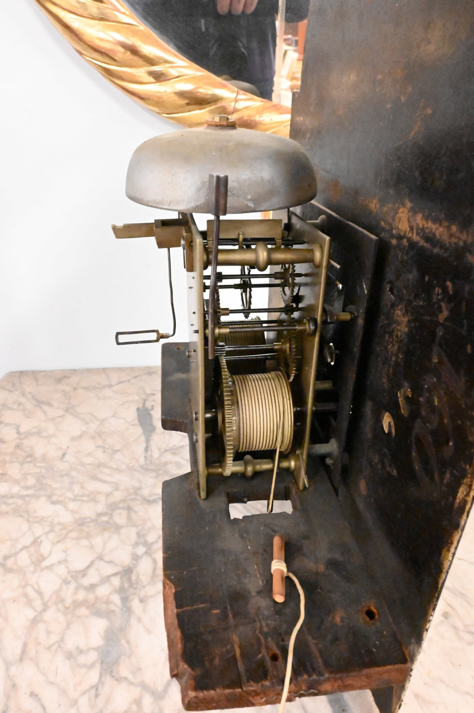 Mahogany Tall Case Clock - 7