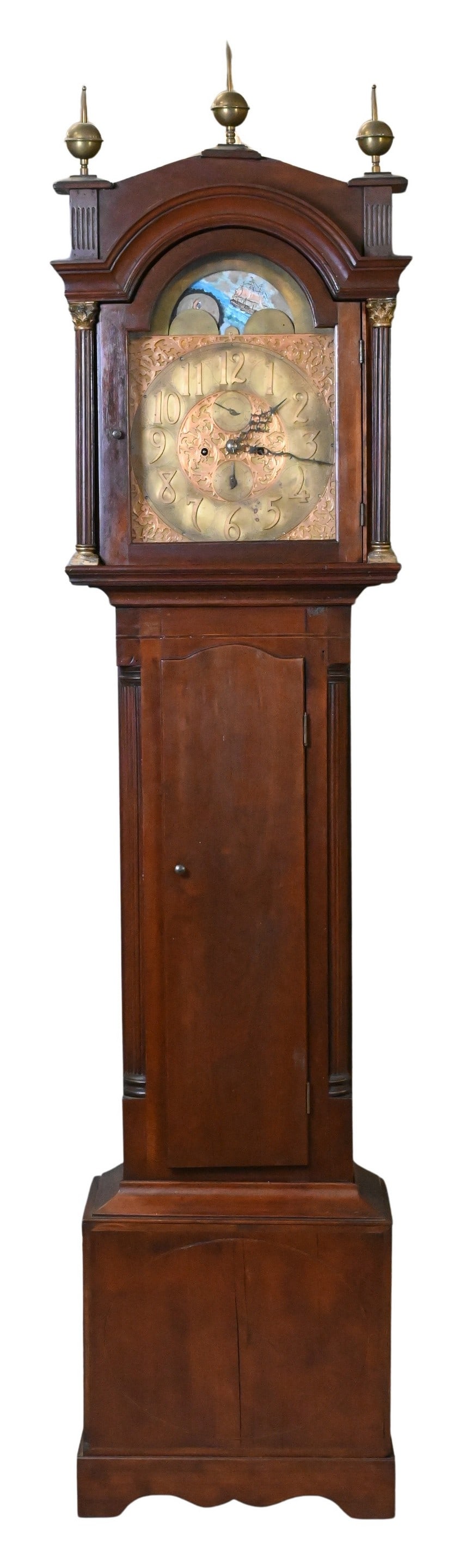 Mahogany Tall Case Clock (1 of 5)