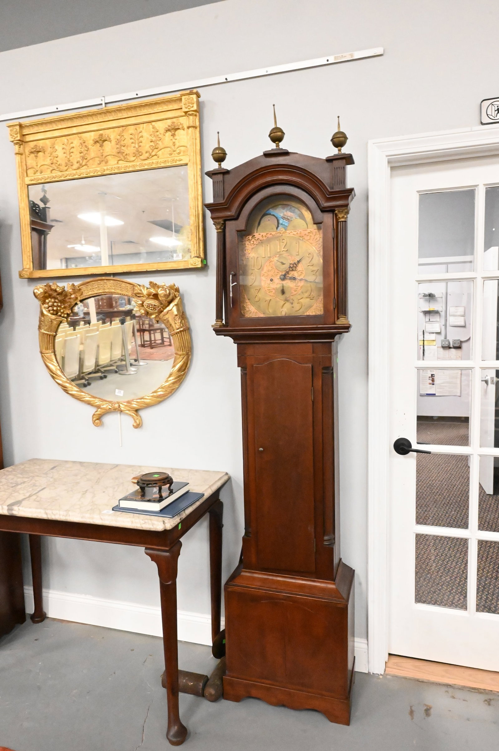 Mahogany Tall Case Clock - 2