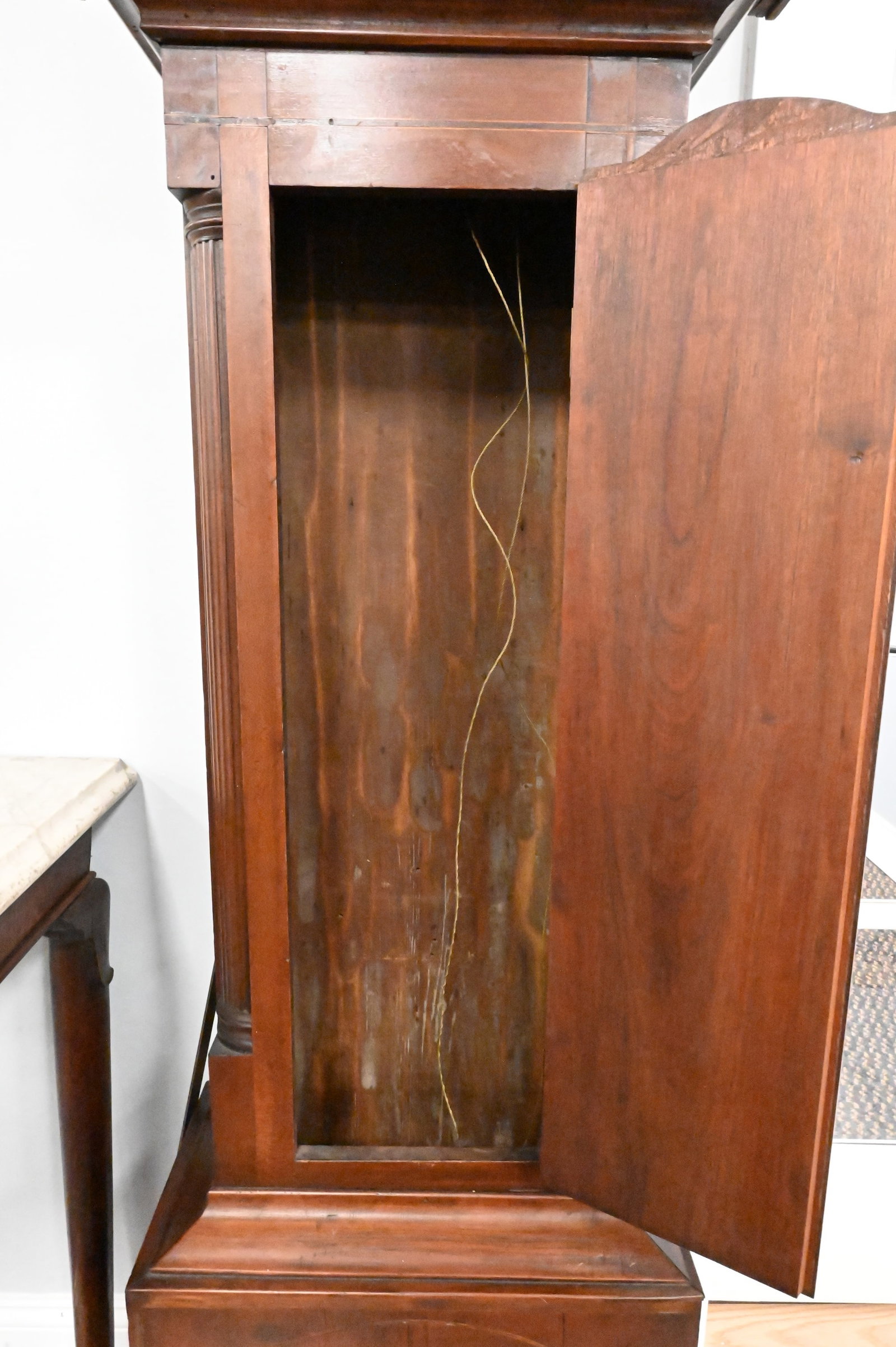 Mahogany Tall Case Clock - 5