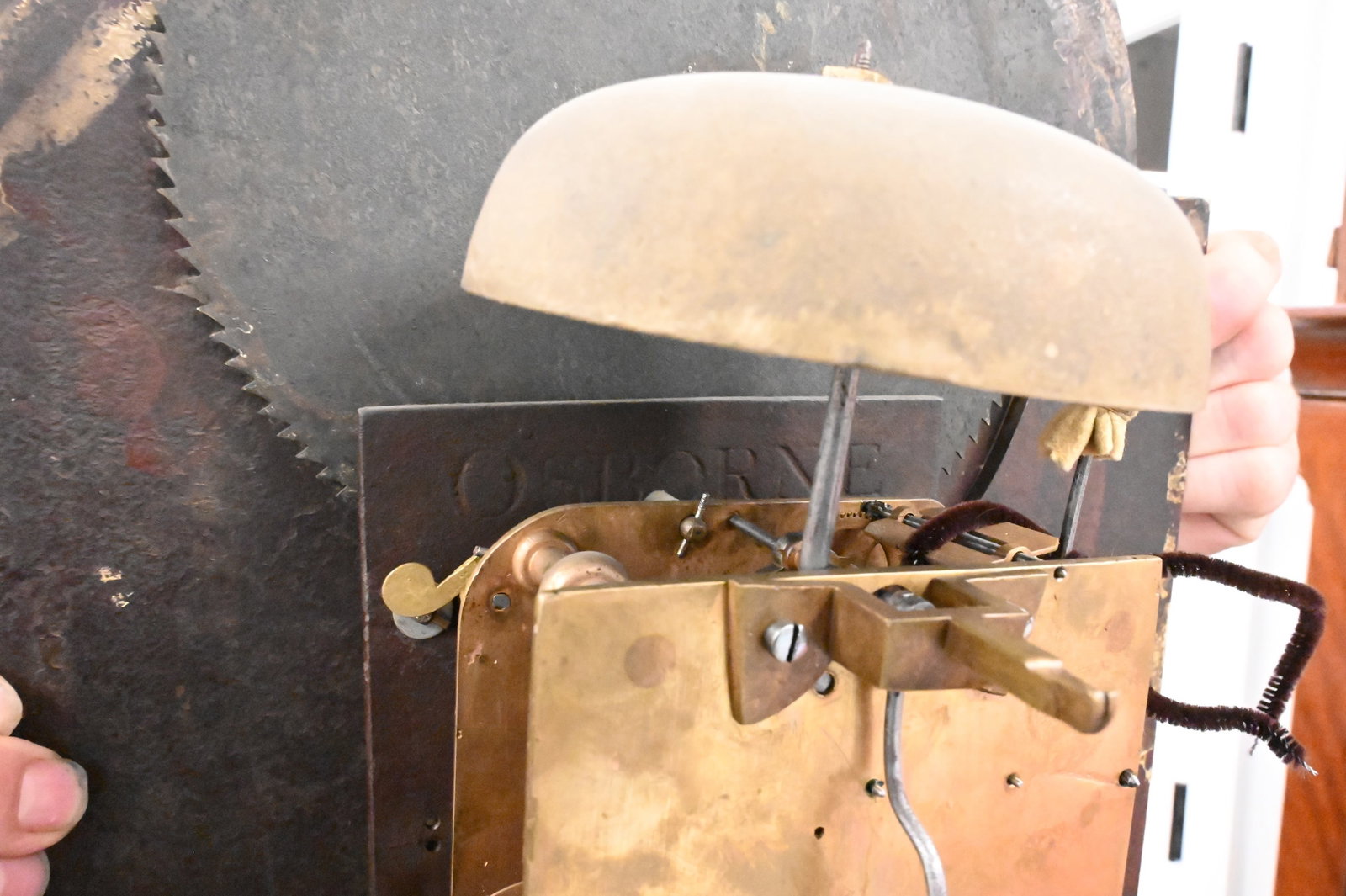 Federal Cherry Tall Case Clock - 7