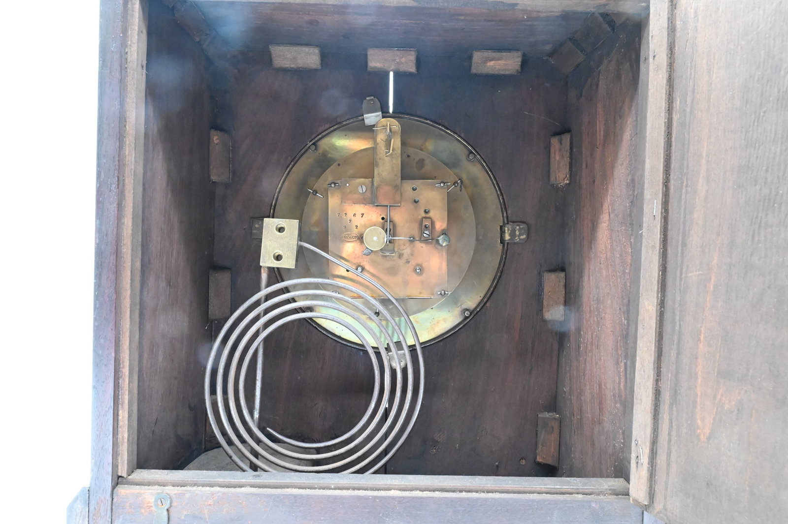 Mahogany Shelf Clock - 4