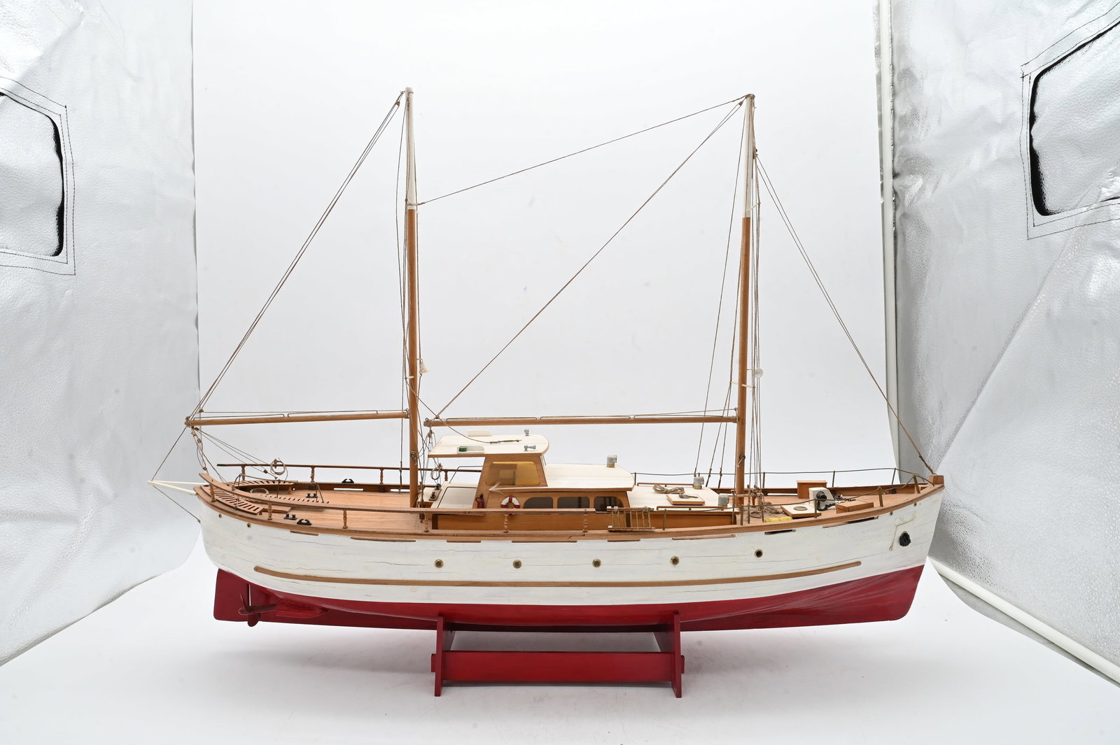 Handmade Motor Boat Model - 5
