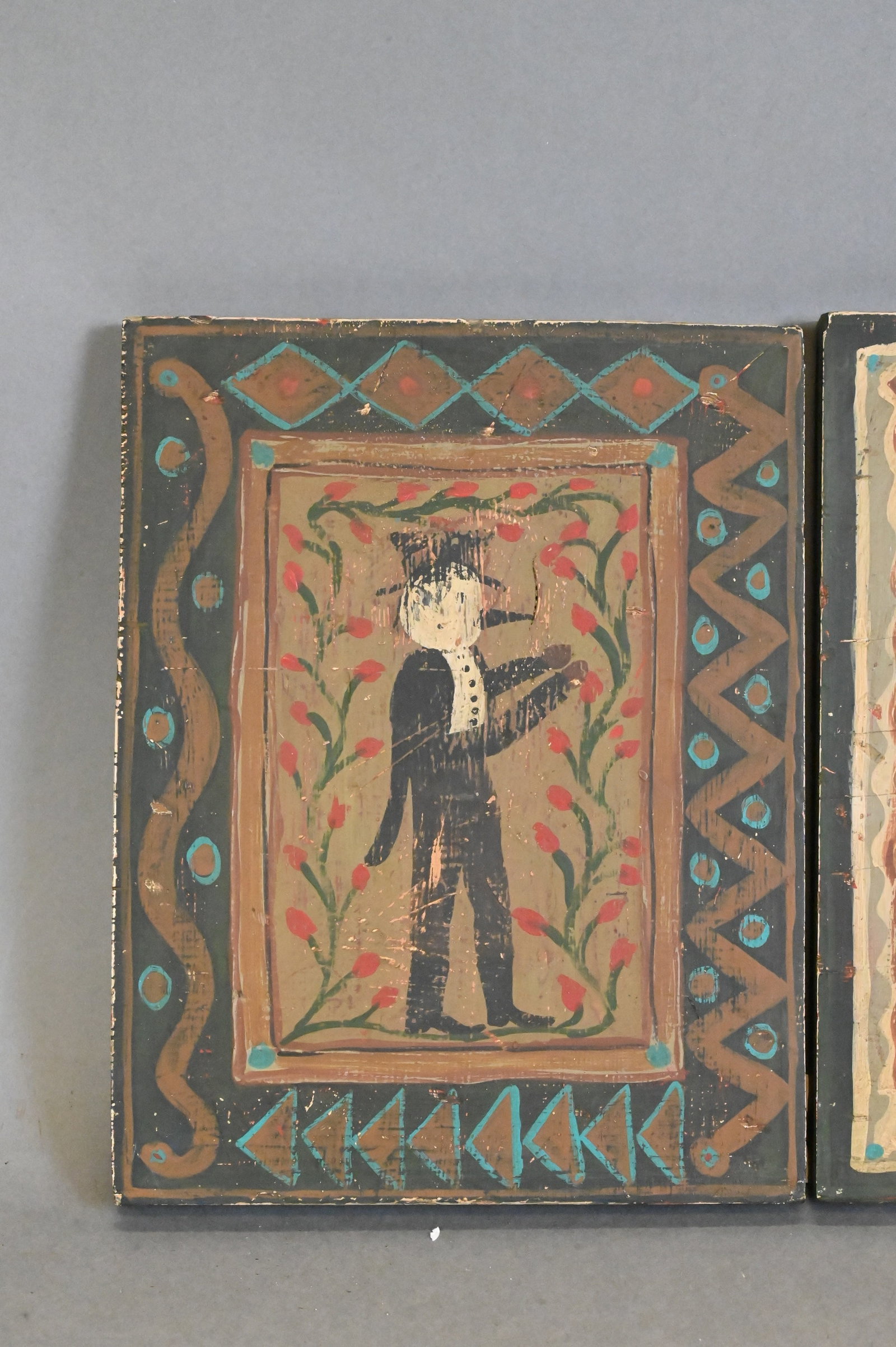 Five Piece Folk Art Group - 2