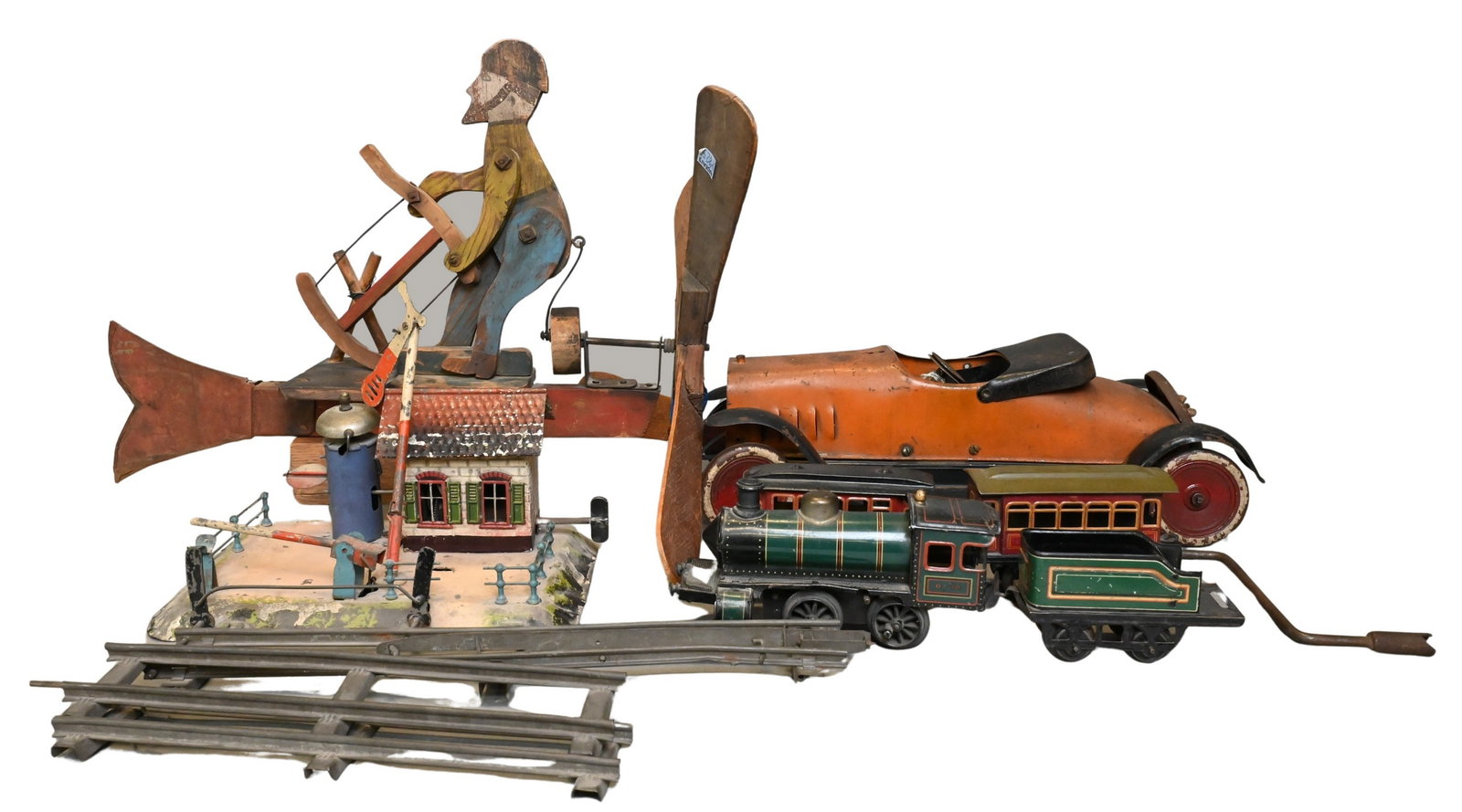 Small Folk Art and Vintage Toy Group (1 of 7)