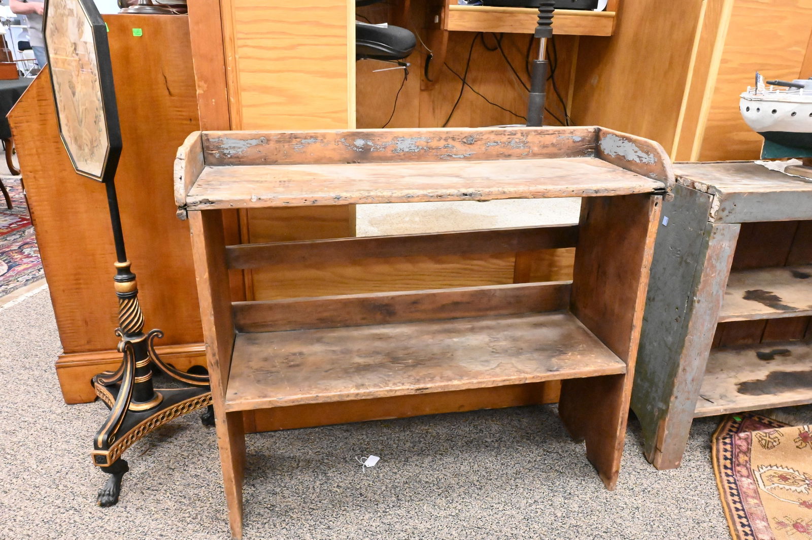 Two American Primitive Shelves - 5