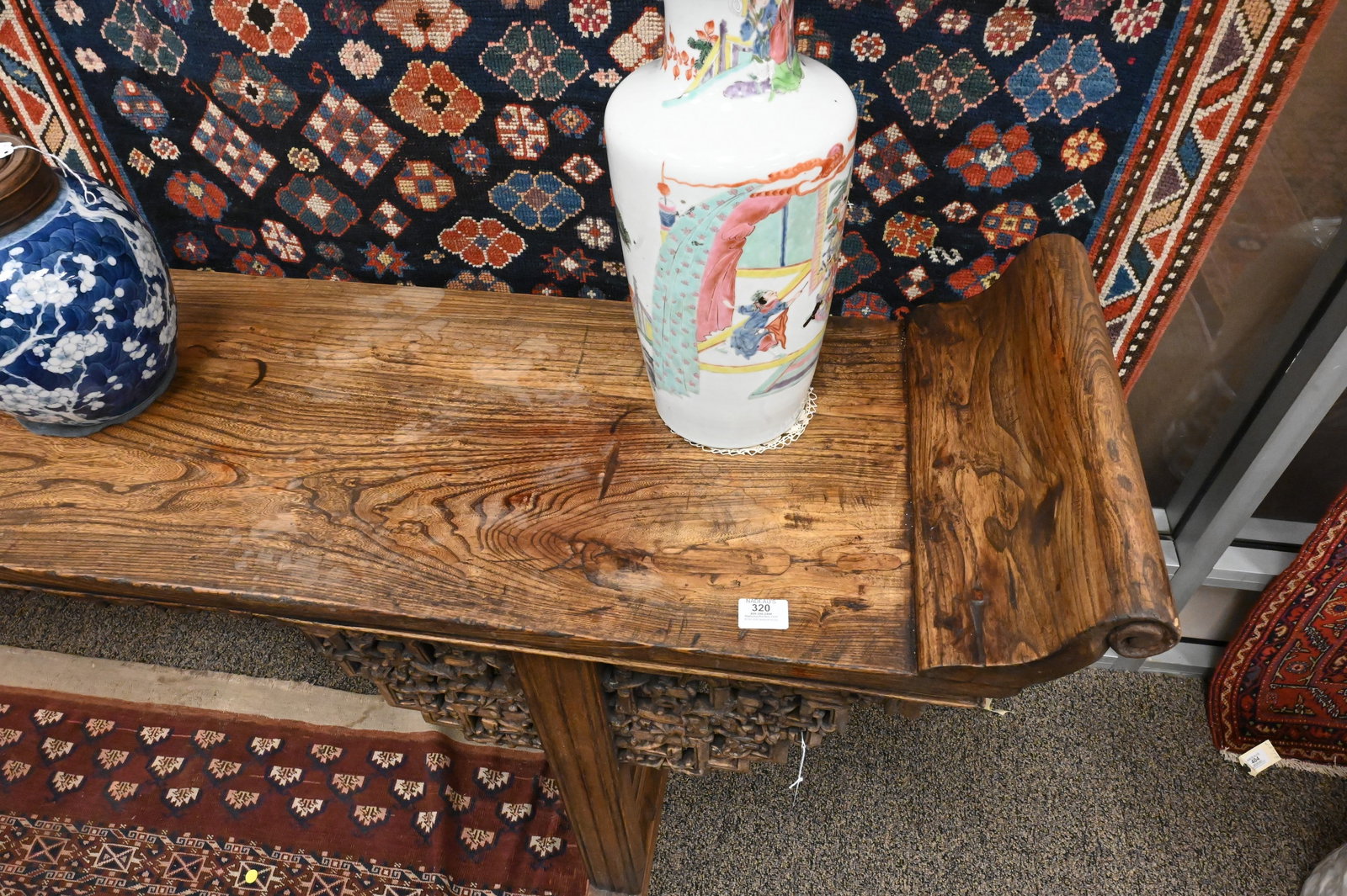 Large Hardwood Altar Table - 4