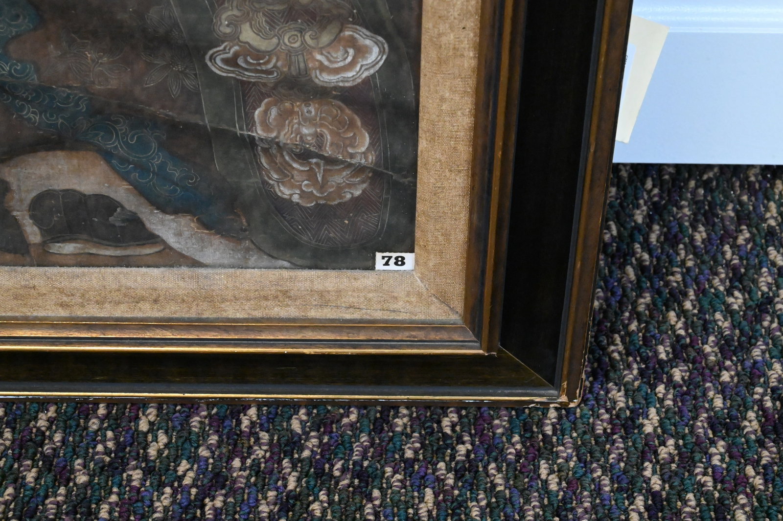 Large Chinese Figural Group Scroll - 6