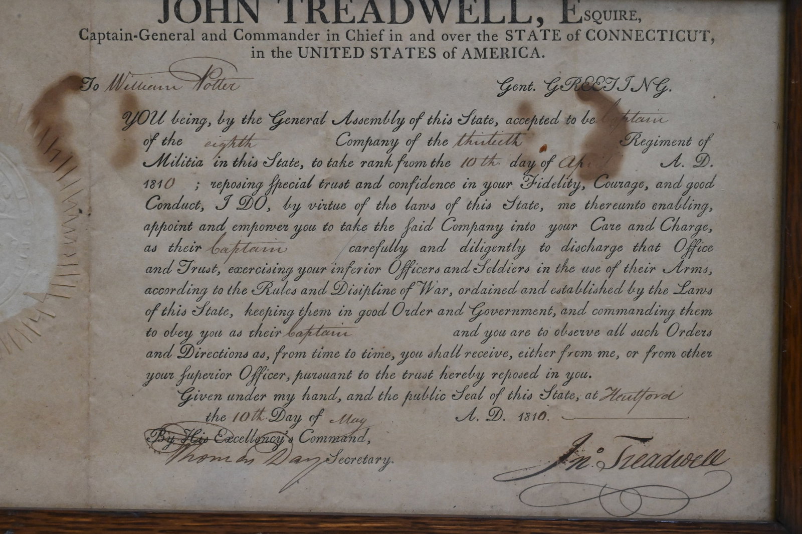 Two Jonathan Trumbull Documents - 5
