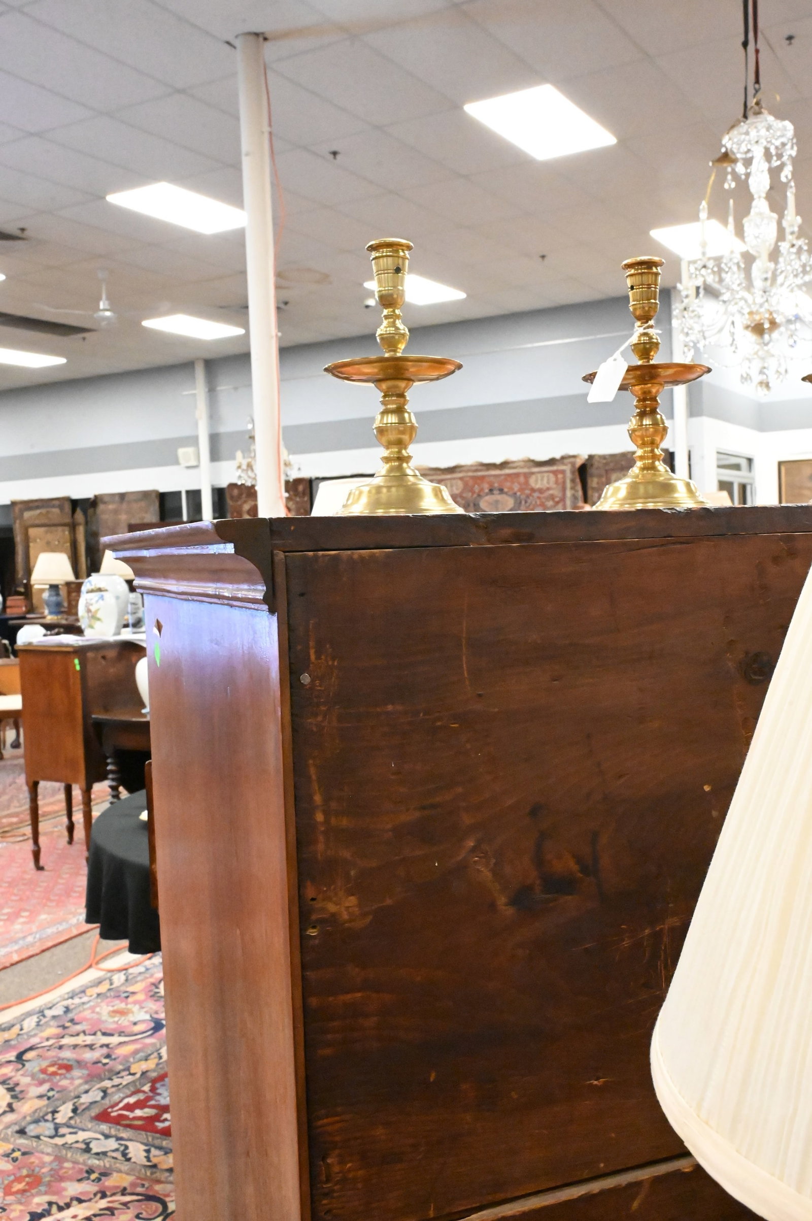 Chippendale Tall Chest - 7