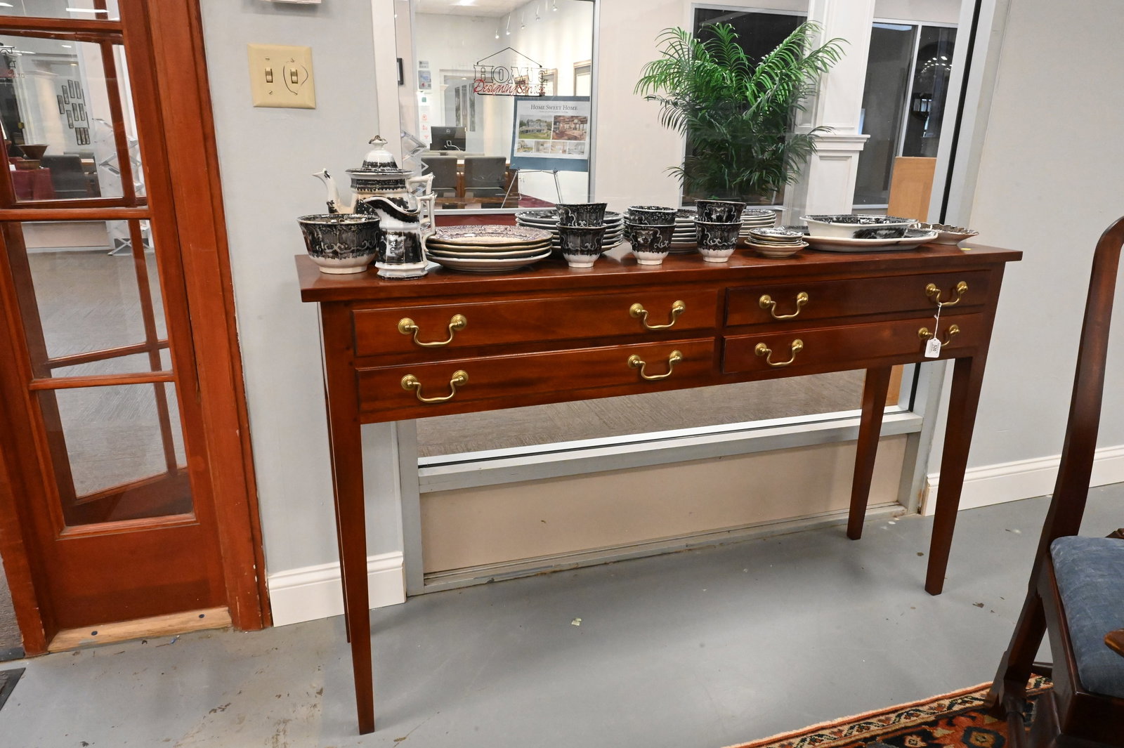 George III Style Mahogany Sideboard/Server - 2