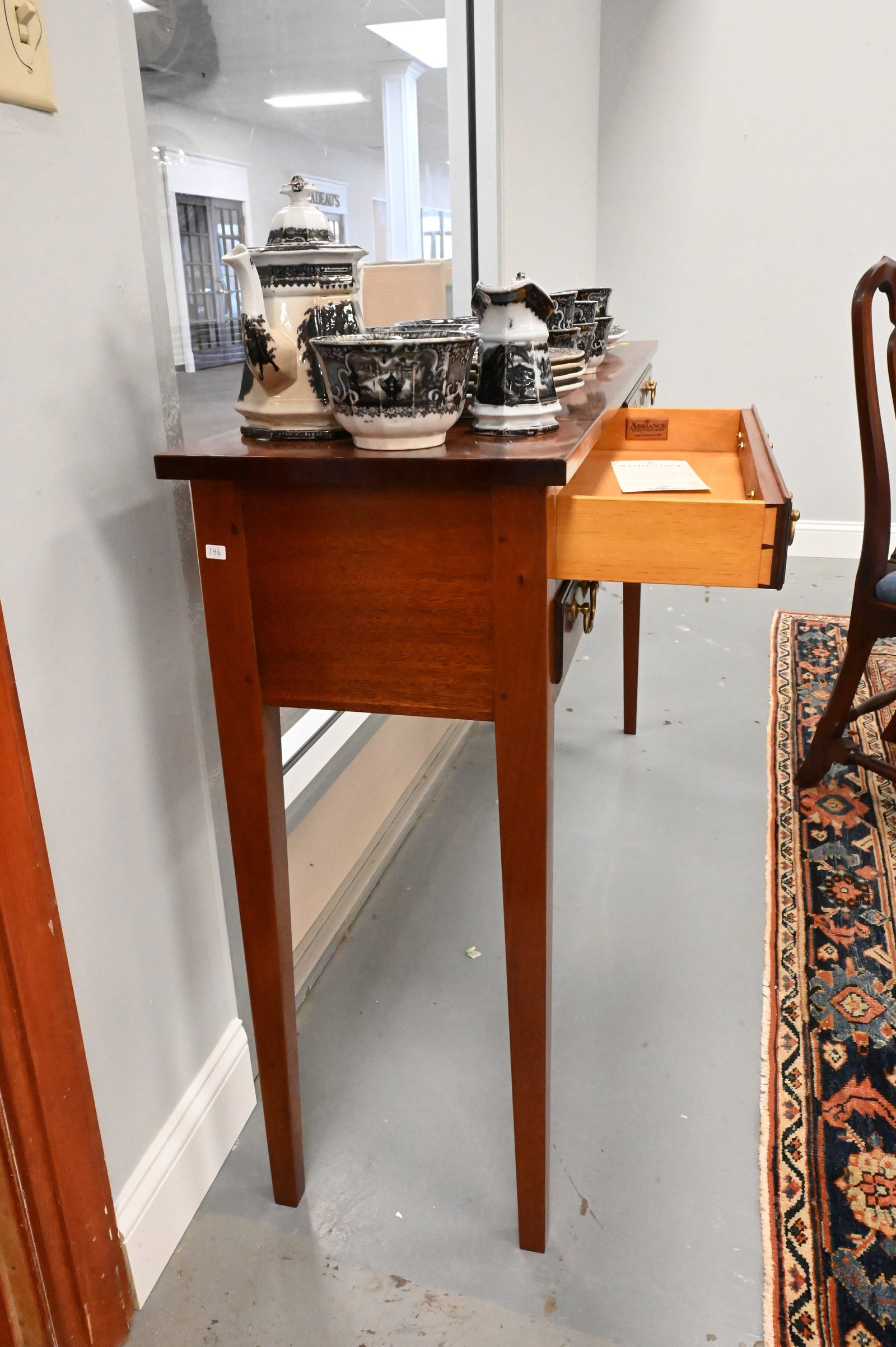 George III Style Mahogany Sideboard/Server - 6